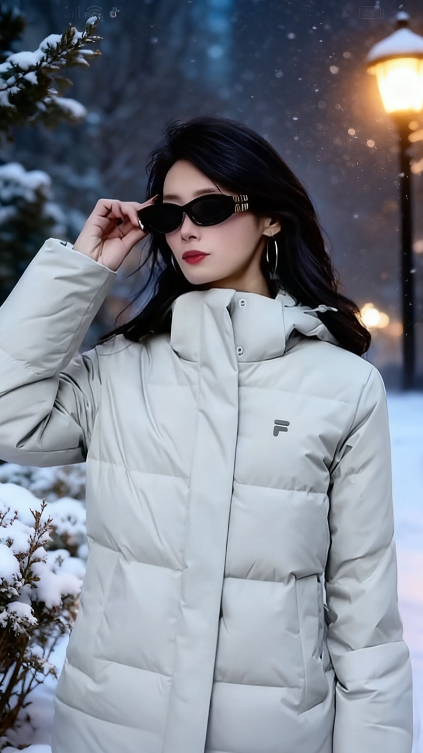 冬日氛围感，一件就够！❄️