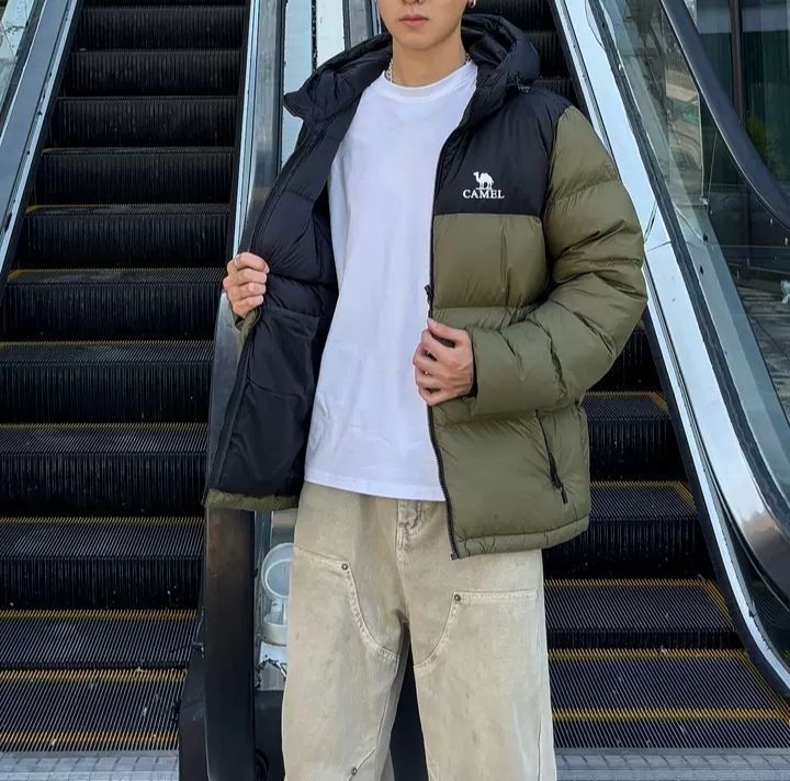 骆驼火山羽绒服 | 冬日行走的「锁温舱」，保暖潮搭两不误！