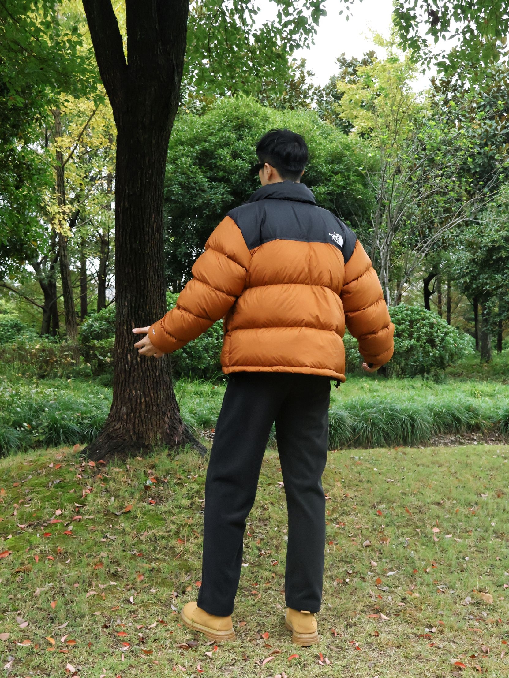 户外ootd|加绒直筒卫裤帅气又百搭的