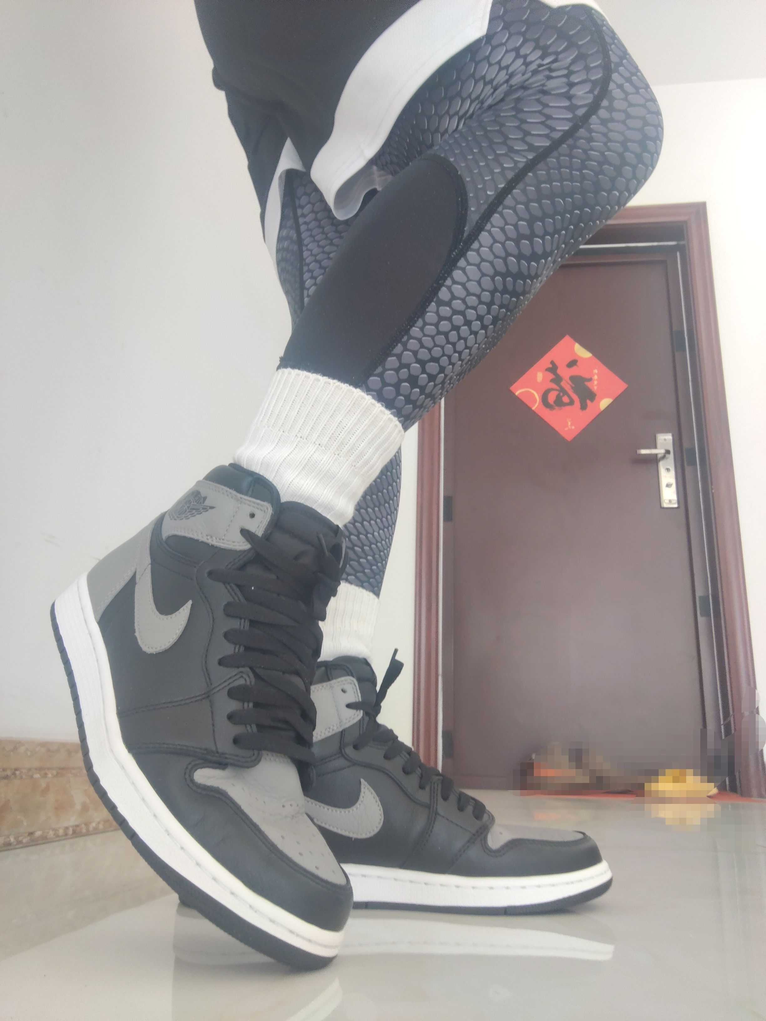 AJ1影子灰真的是神百搭 