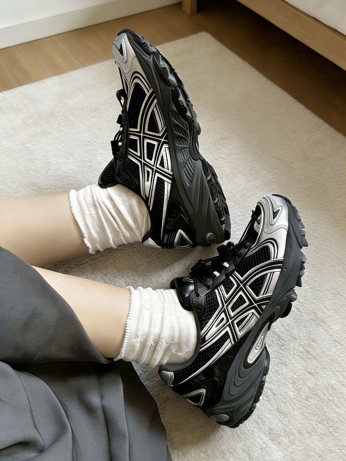 这双Asics的户外机能鞋,真的被惊艳到了!✨