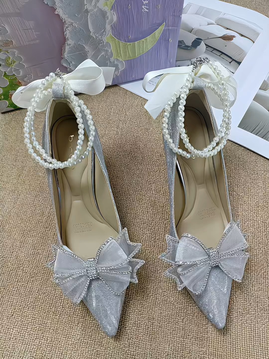 今天穿了一双会发光🌟的鞋👠