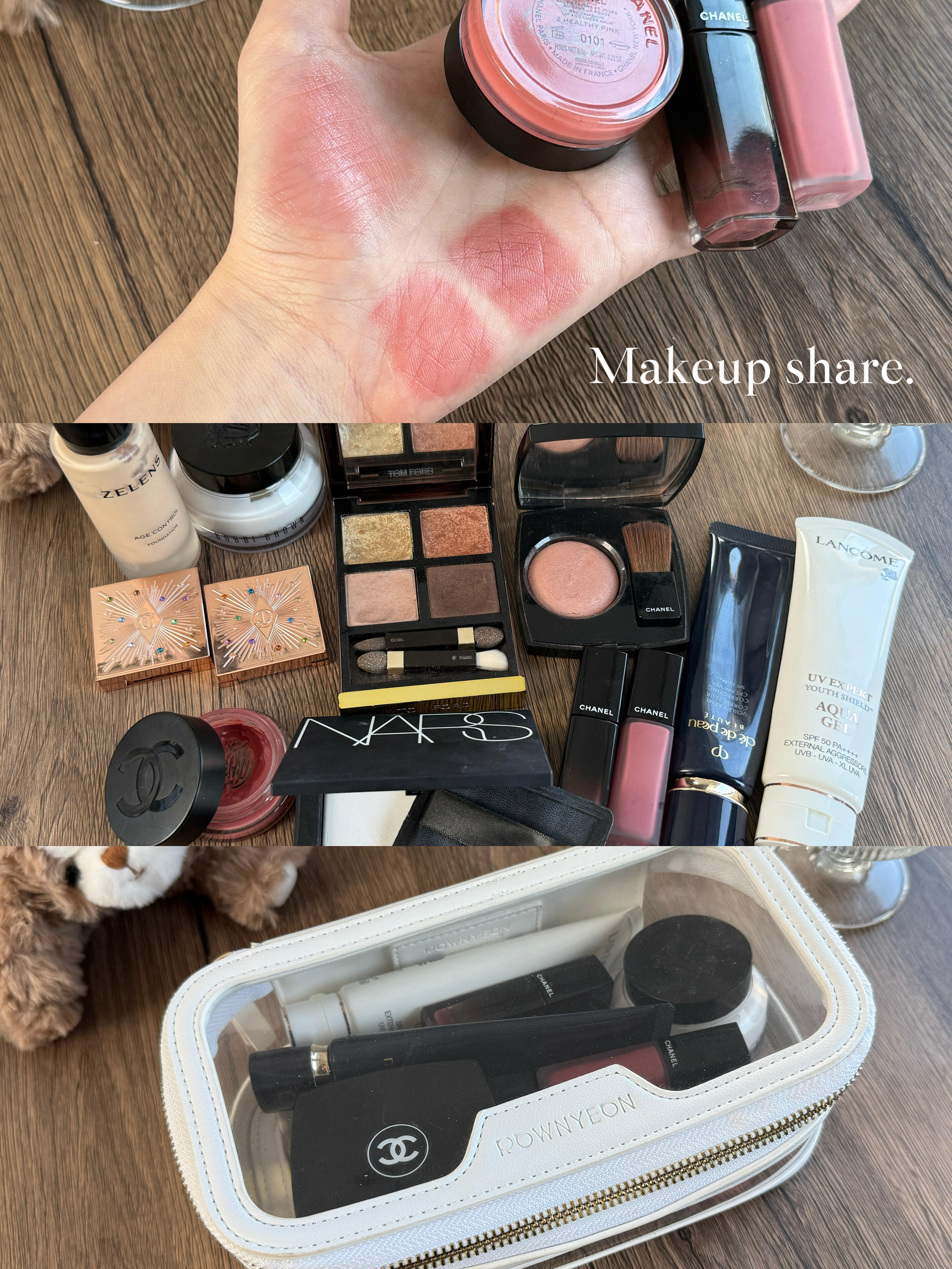 人生第1⃣️套大牌彩妆！小贵但超值得！！