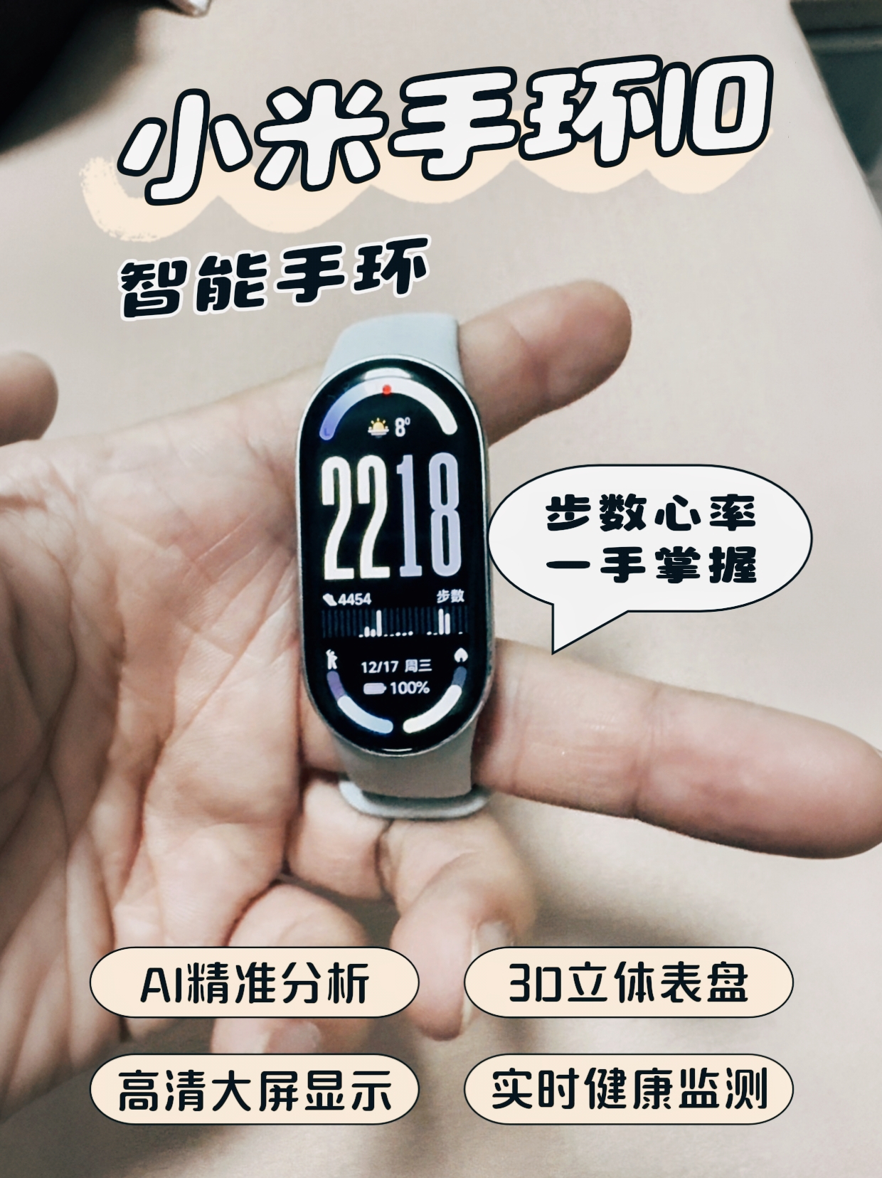 你的手腕还只是个看时间的地方？太out了