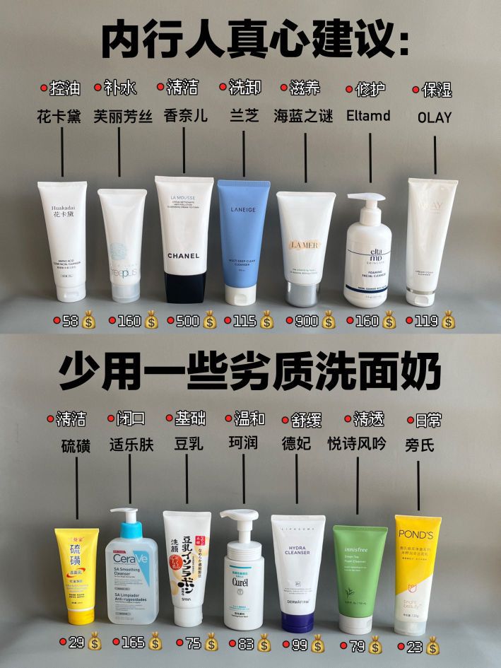 内行人真心建议:少用一点劣质洗面奶吧！