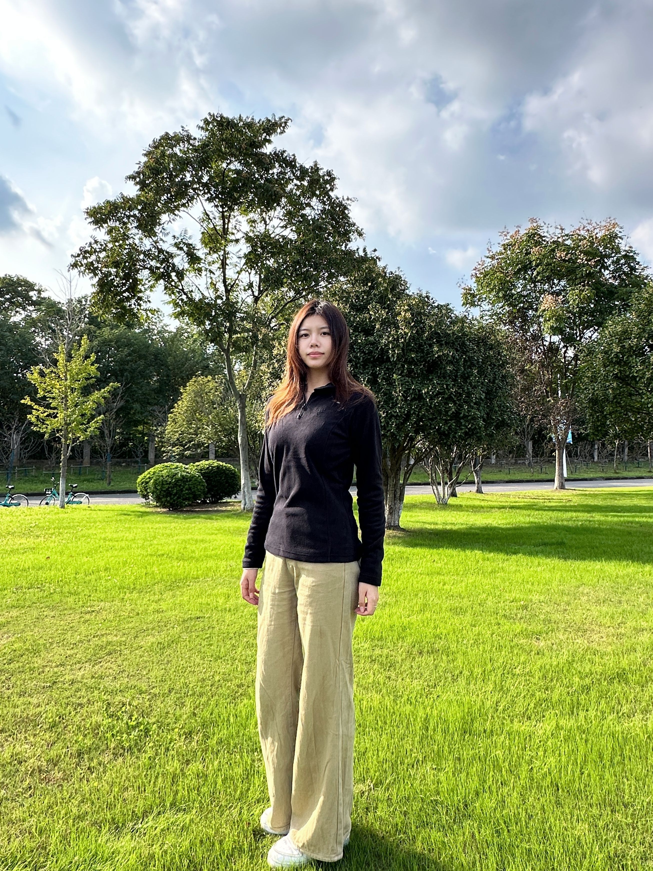 🍂 简约显瘦户外ootd～