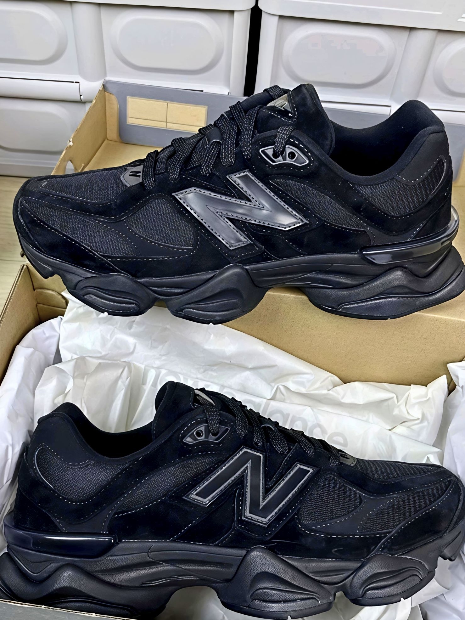 开箱快乐📦NB黑武士,颜值脚感双在线