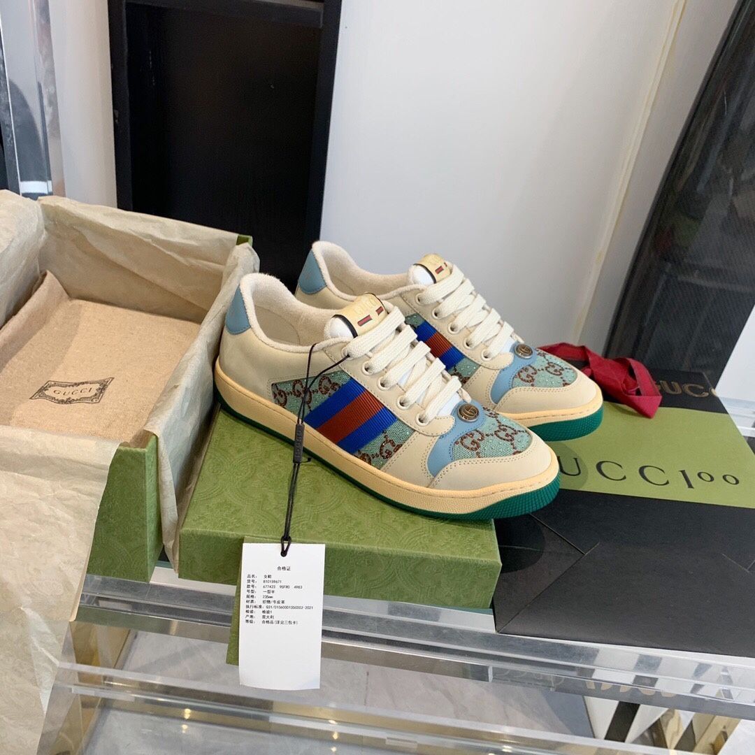 脏脏鞋镶满钻!这双GUCCI让我的鞋柜直接封神✨