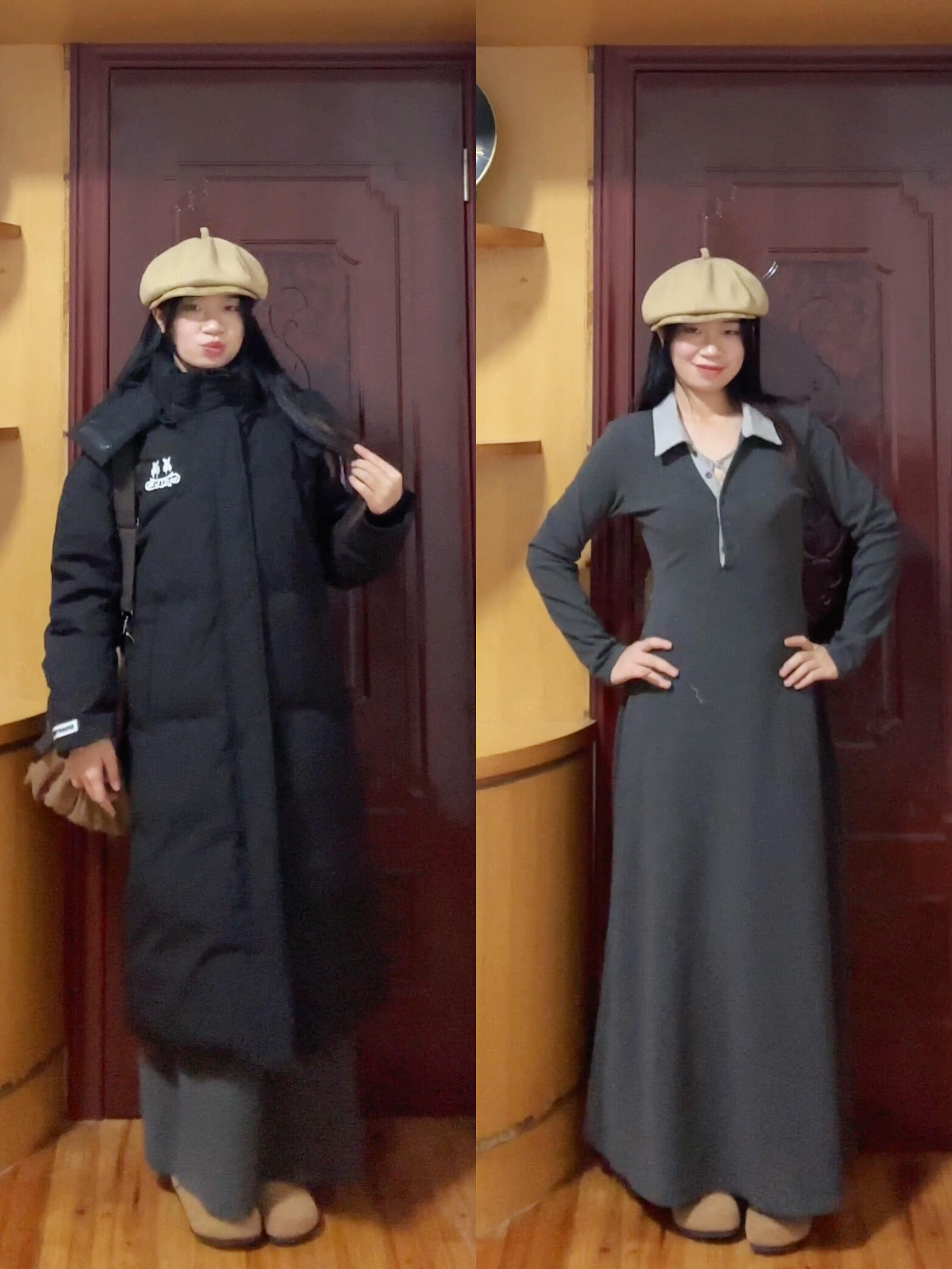 冬日保暖指南❄️长款羽绒服保暖又好看!!