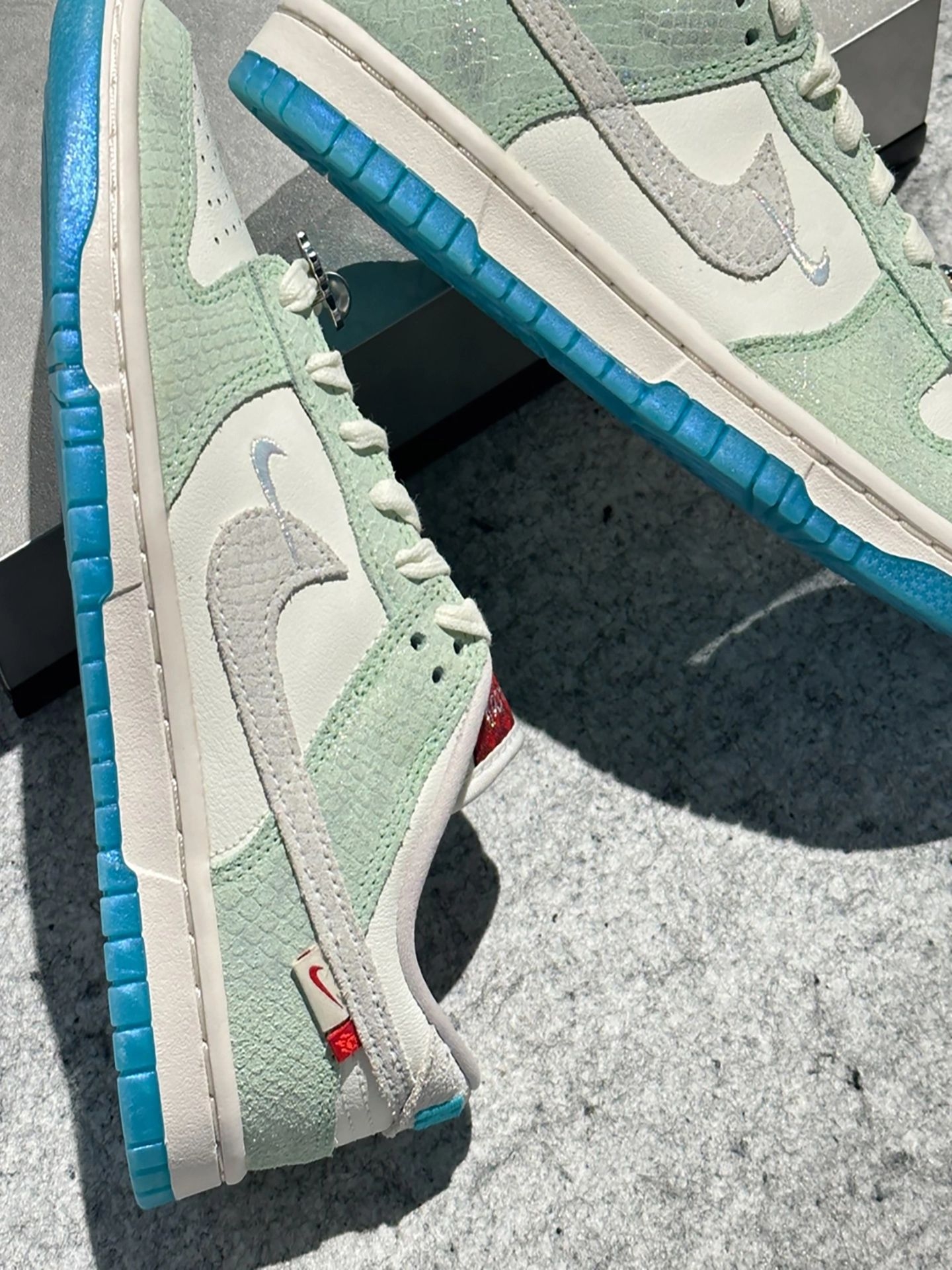 Nike龙年Dunk白绿💕早春穿太吸睛!