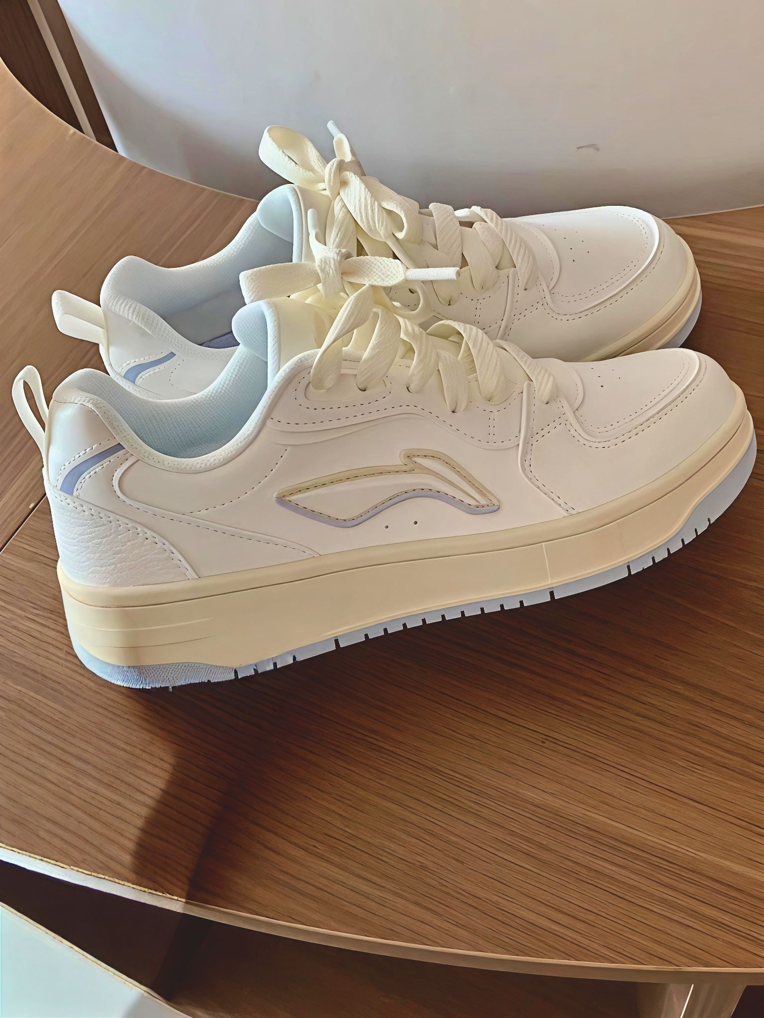 挖到宝了!李宁小白鞋也太懂少女心了吧💖