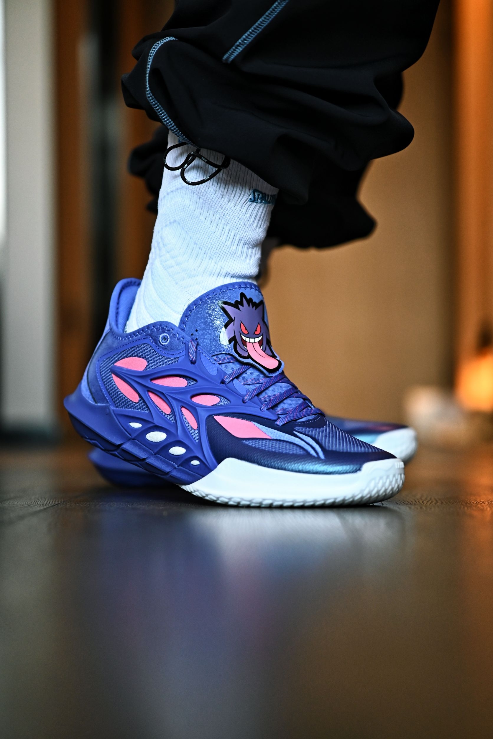 宝可梦联名❗李宁 闪击12 & 耿鬼🔥这颜值鲨疯了