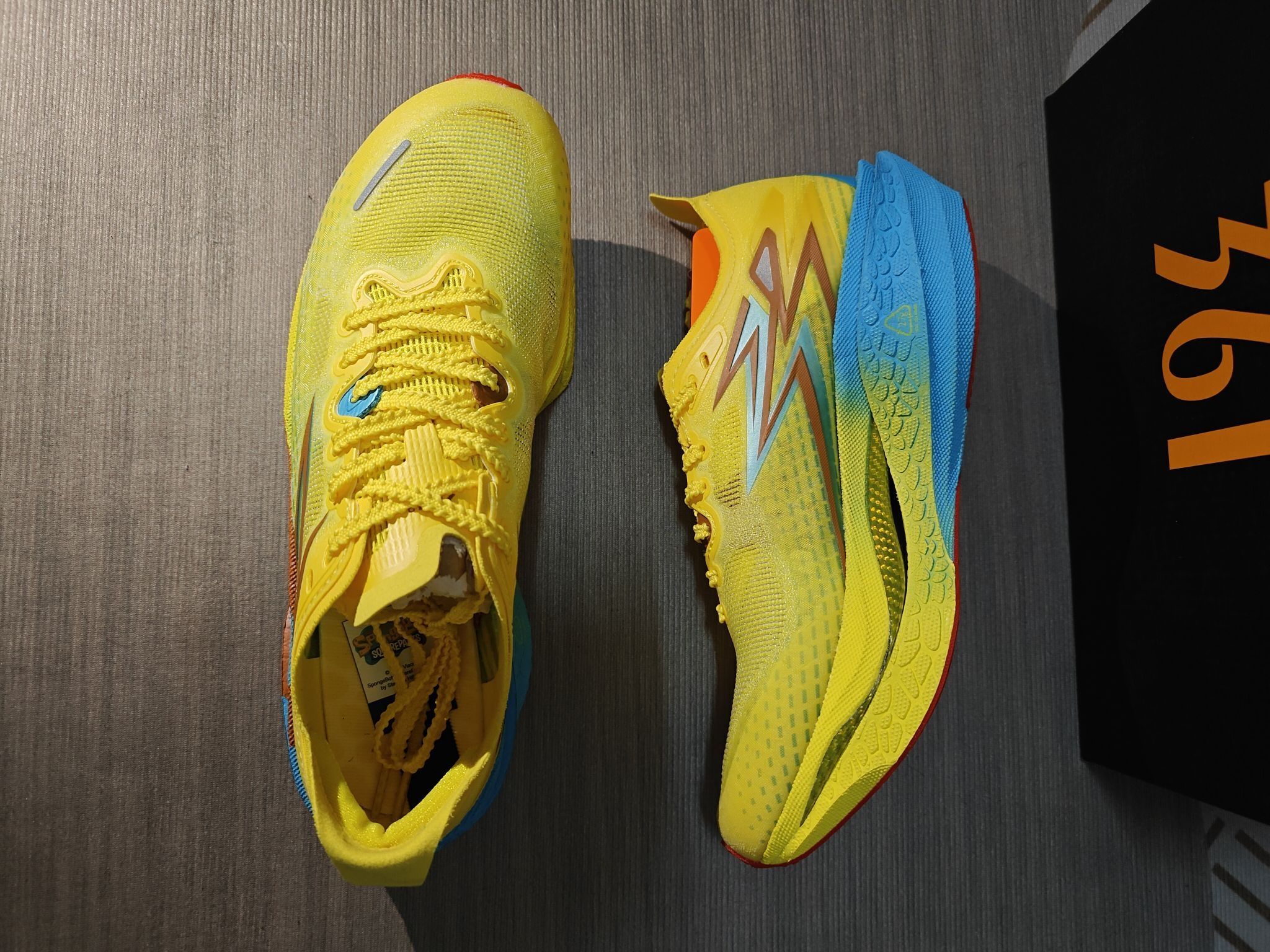 361飞燃4海绵宝宝还是帅的呀