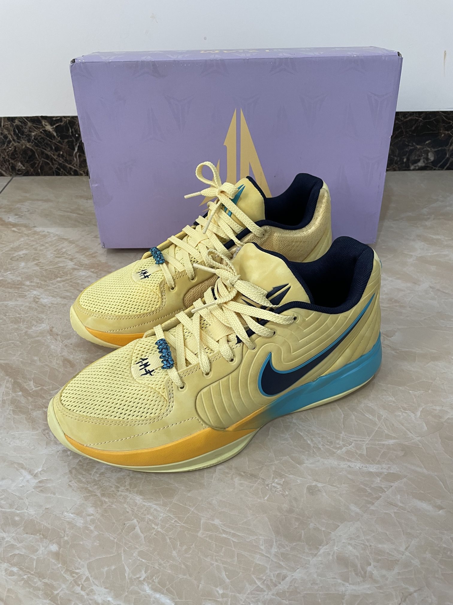 莫兰特二代黄色实测！低帮突破党闭眼冲，防滑耐磨不踩雷