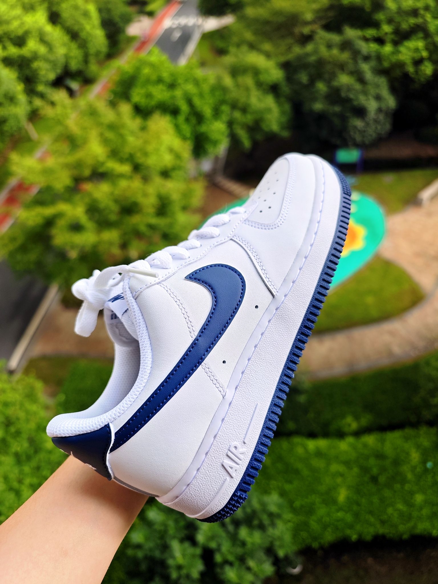 深邃白蓝💙百看不厌｜海军蓝空军一号