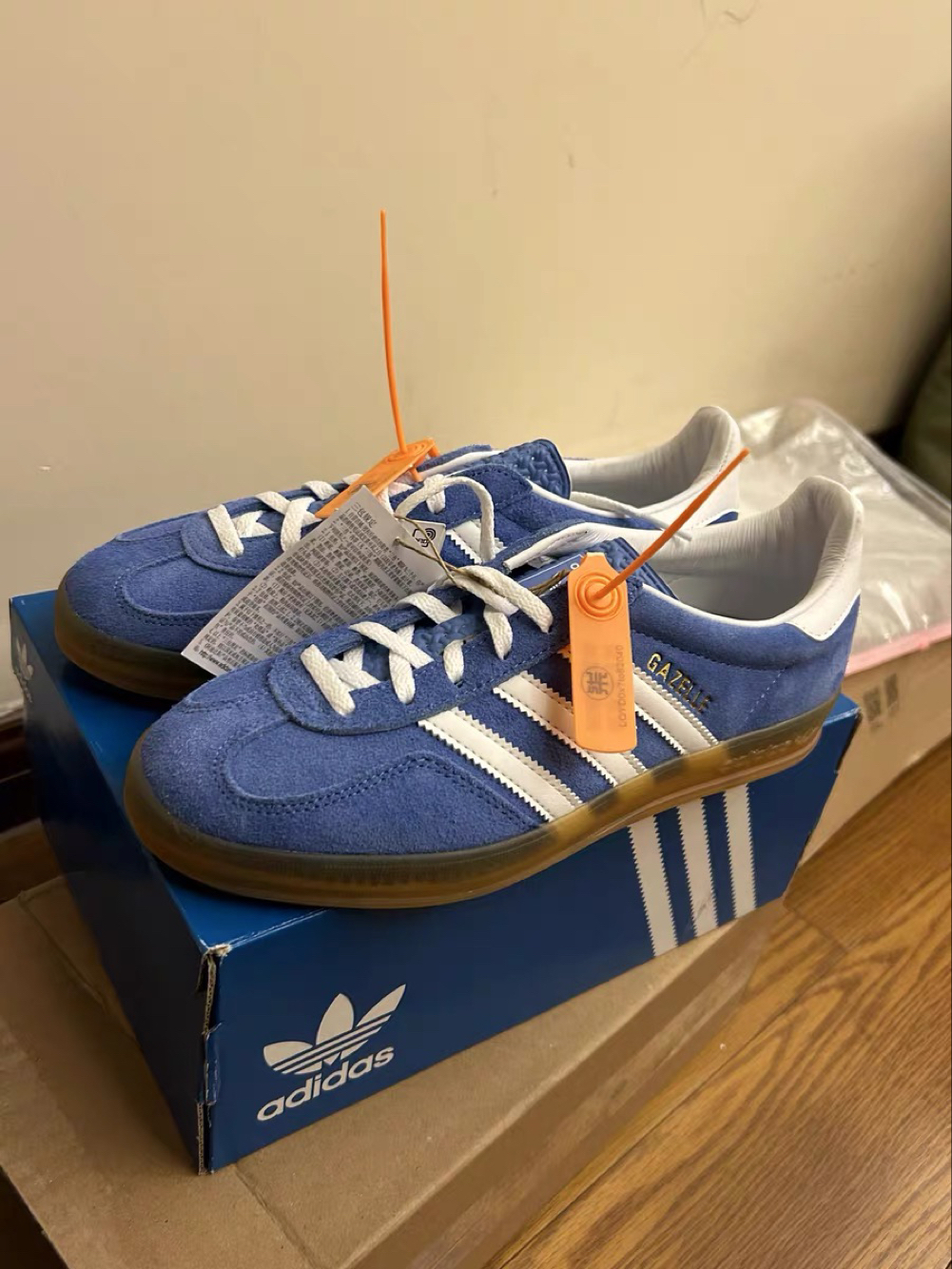 学生党开春通勤王！复古蓝德训鞋搭牛仔裤太绝了✨