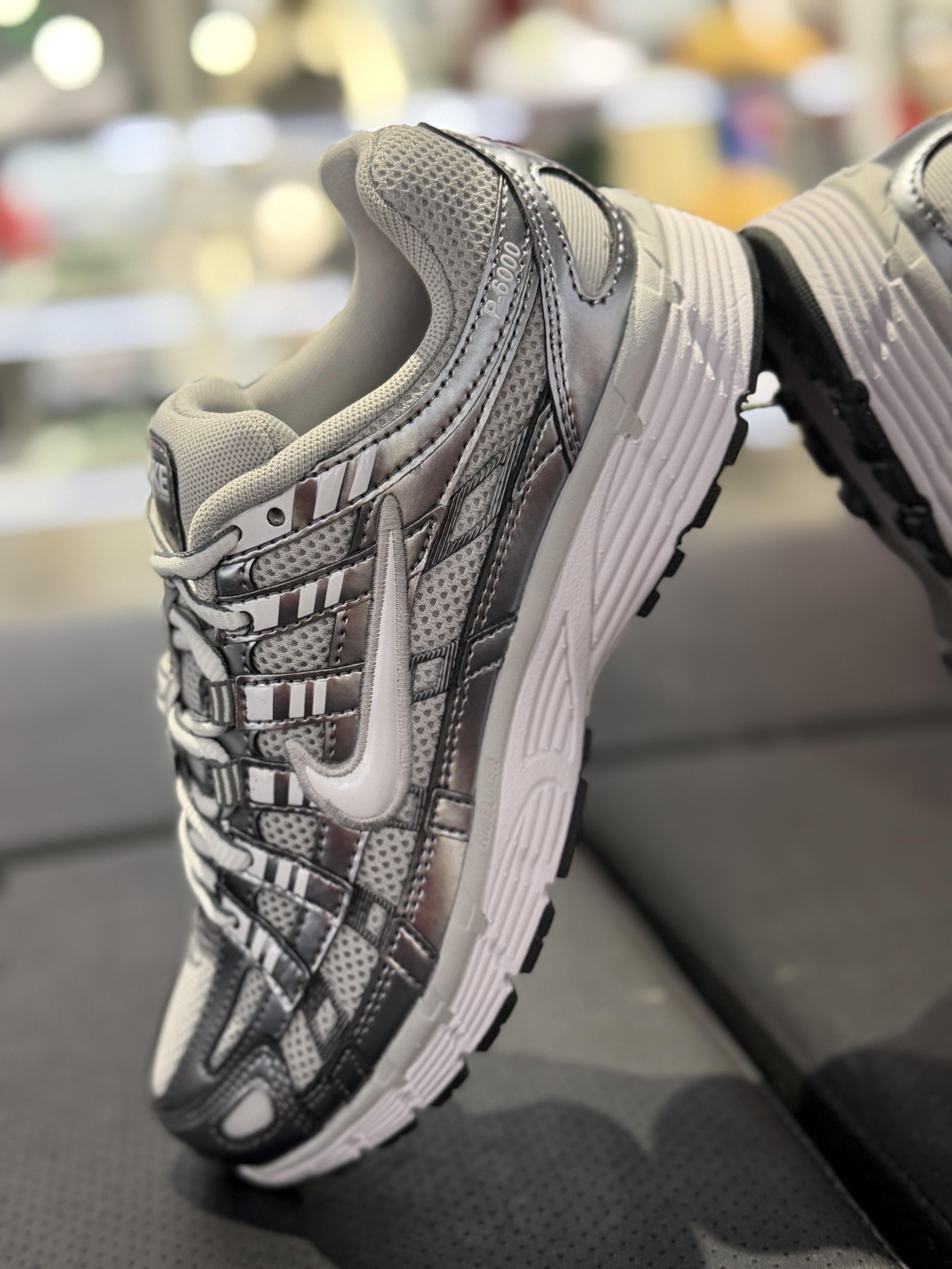 银灰色Nike P-6000|复古机能风拉满 🤍🤍