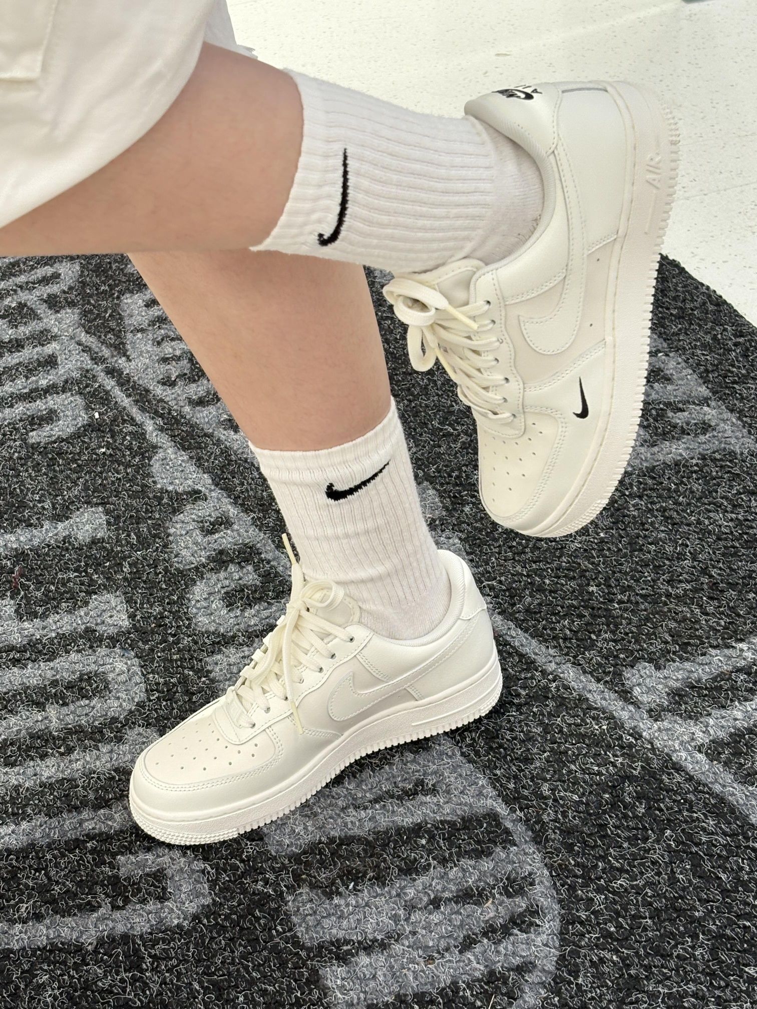 温柔又百搭的奶油小蛋糕Nike空军一号🧁