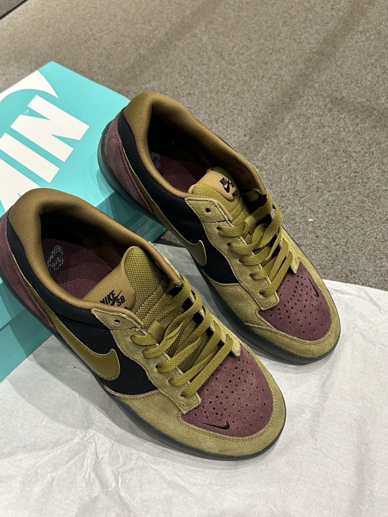 Nike|橄榄绿配色、真的绝了！！！

