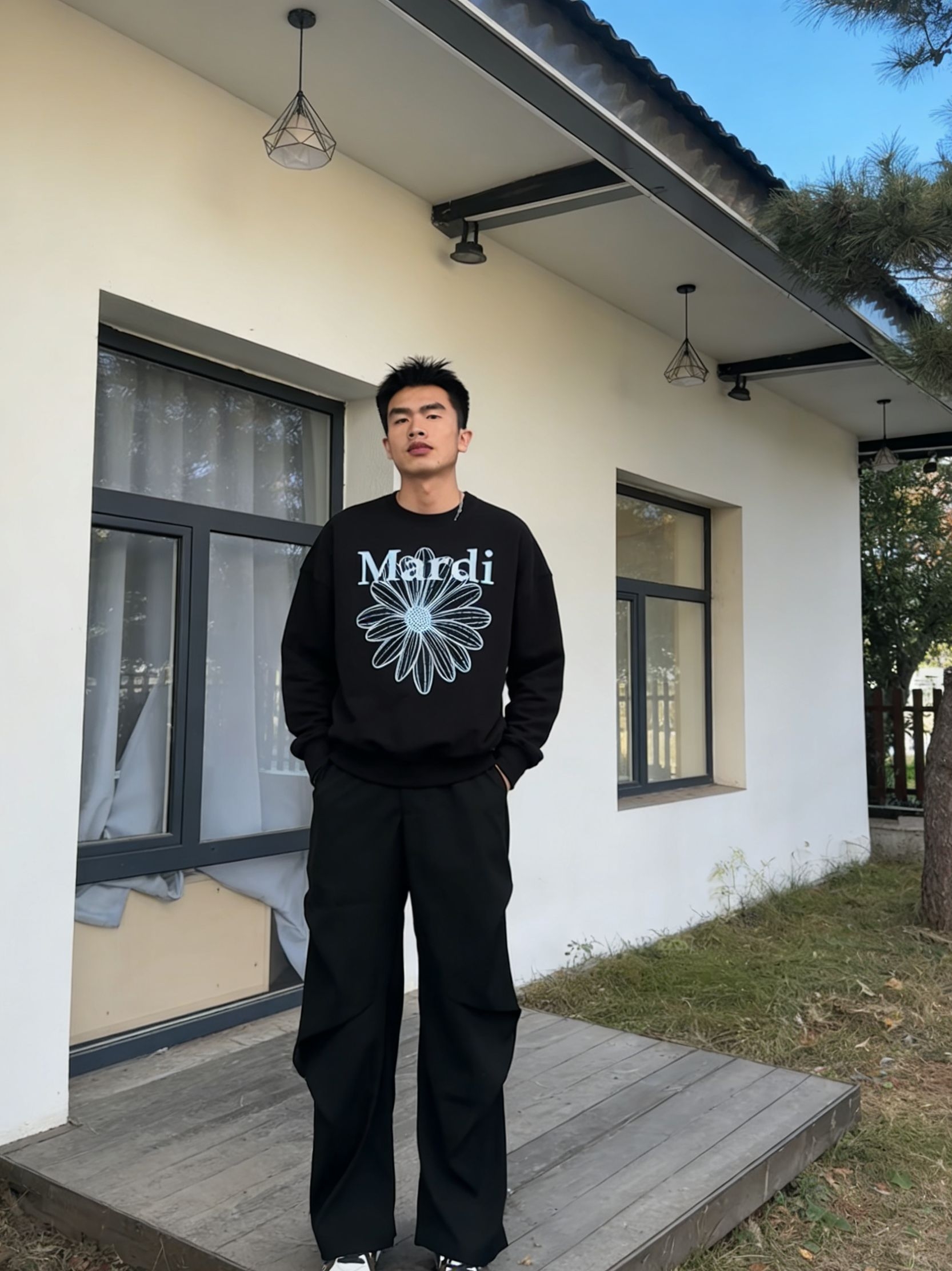 通勤上学一键搞定!Mardi小雏菊卫衣太好穿