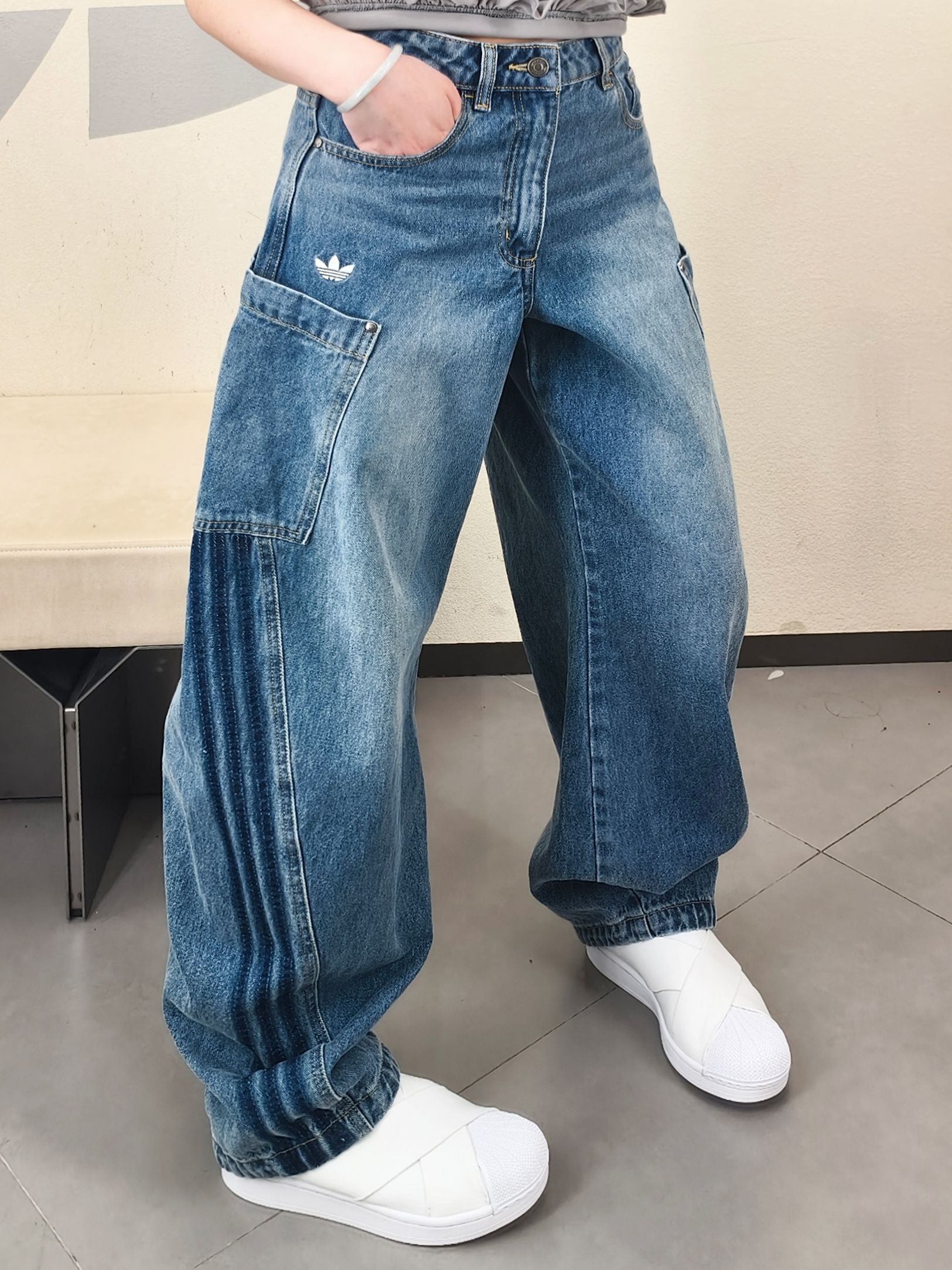 阿迪这条牛仔“神裤”好穿到爆!!👖