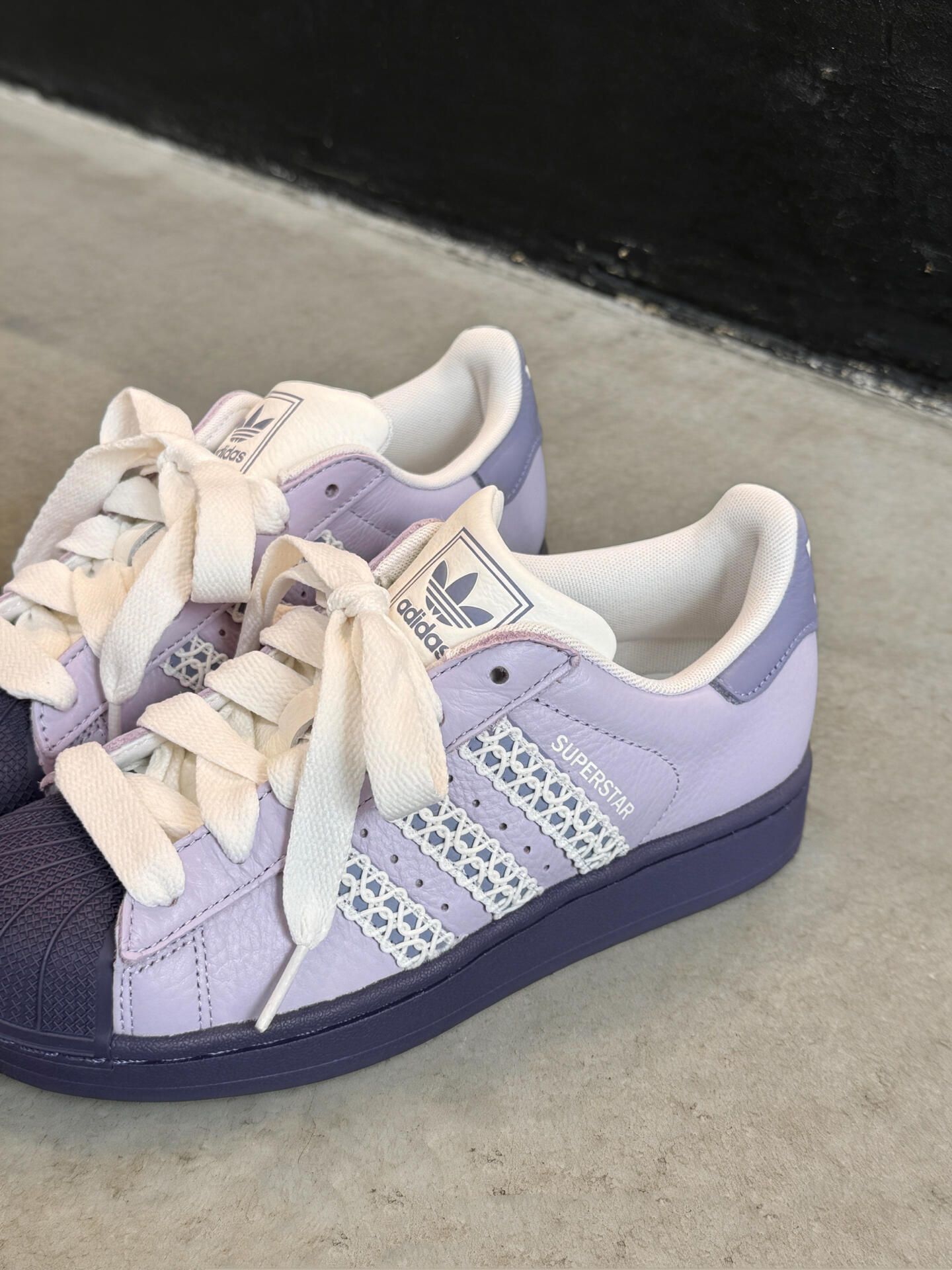 春日宝藏！adidas香芋紫贝壳头也太温