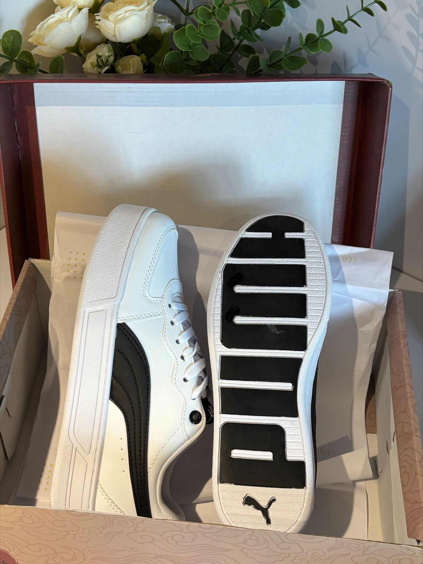 彪马这双小白鞋也太绝了超好看