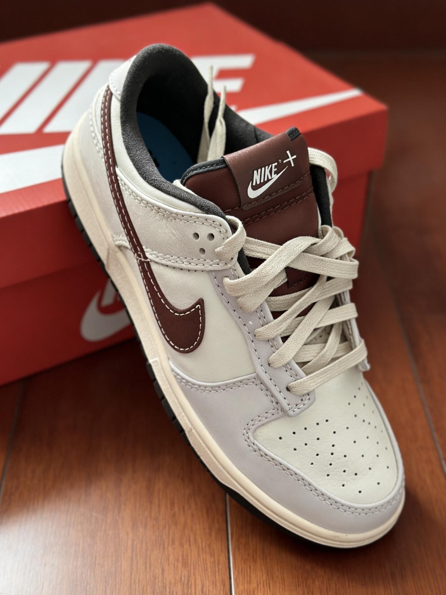这双白棕Dunk Low｜闭眼入不踩雷💯