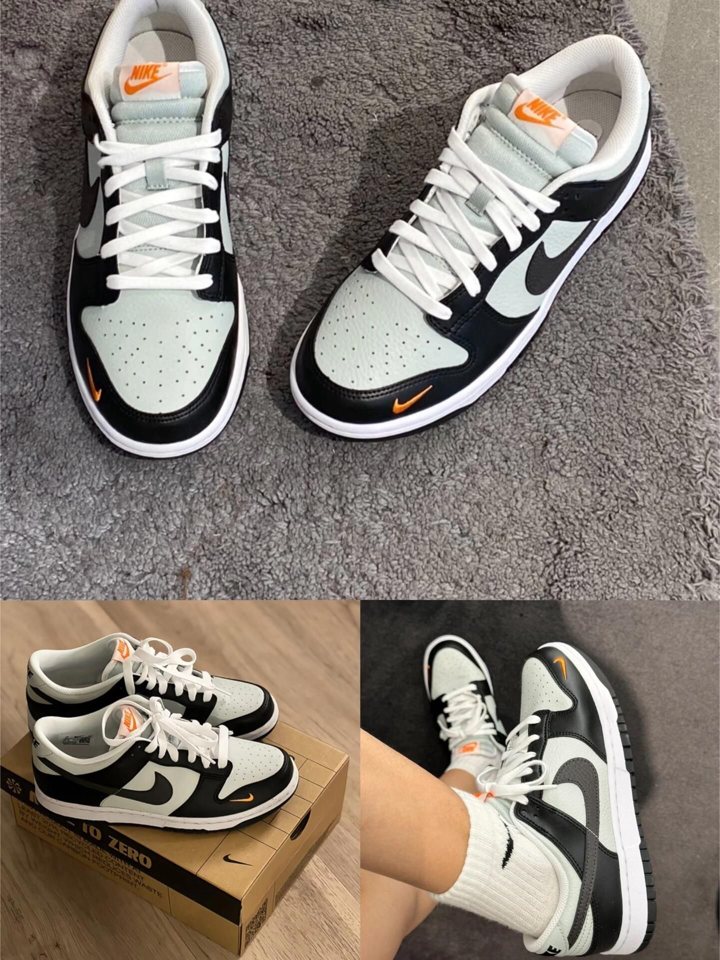 这双Dunk的配色真的太清爽了

黑绿的