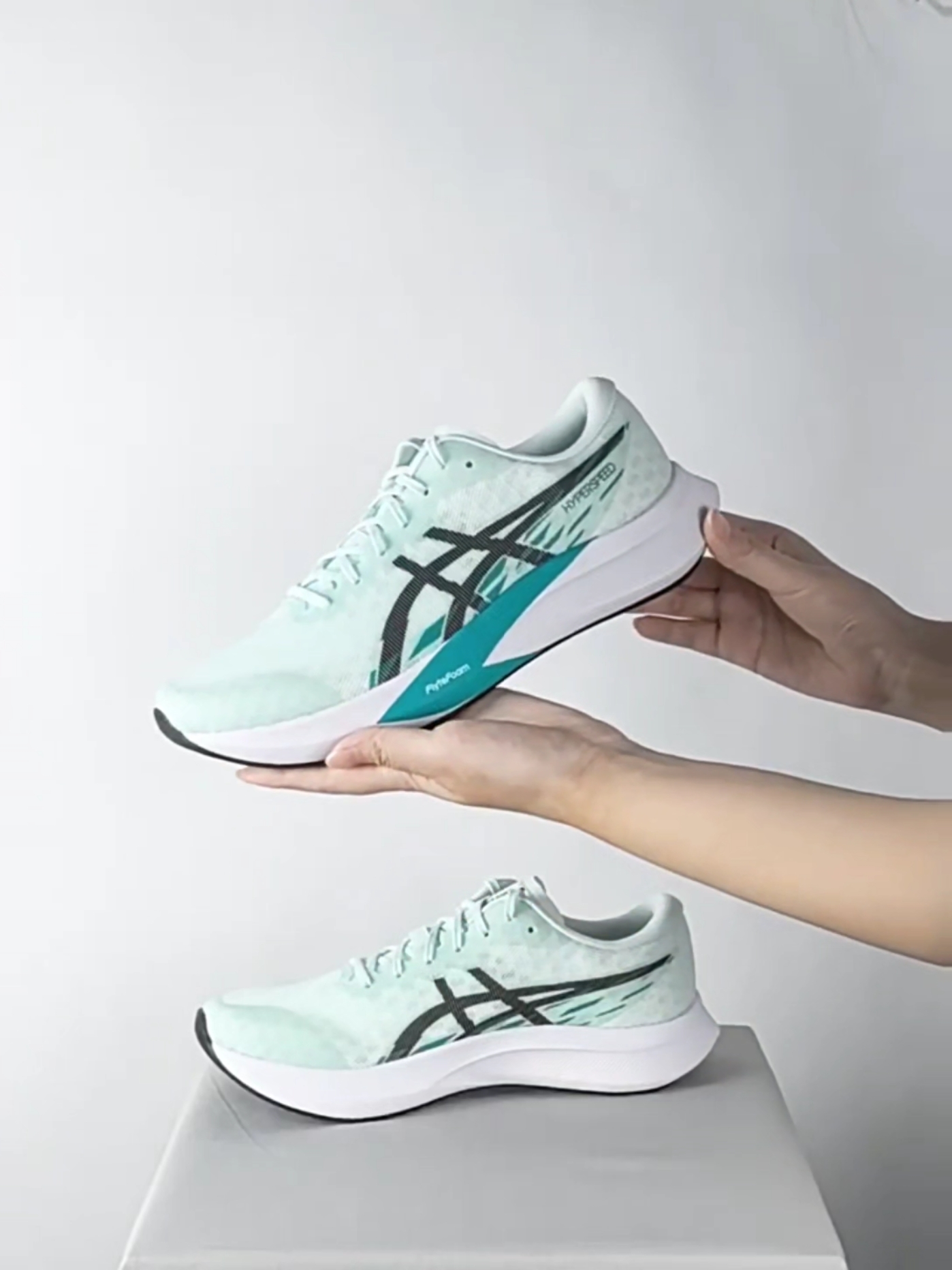 球鞋开箱-绿白HYPER SPEED 4