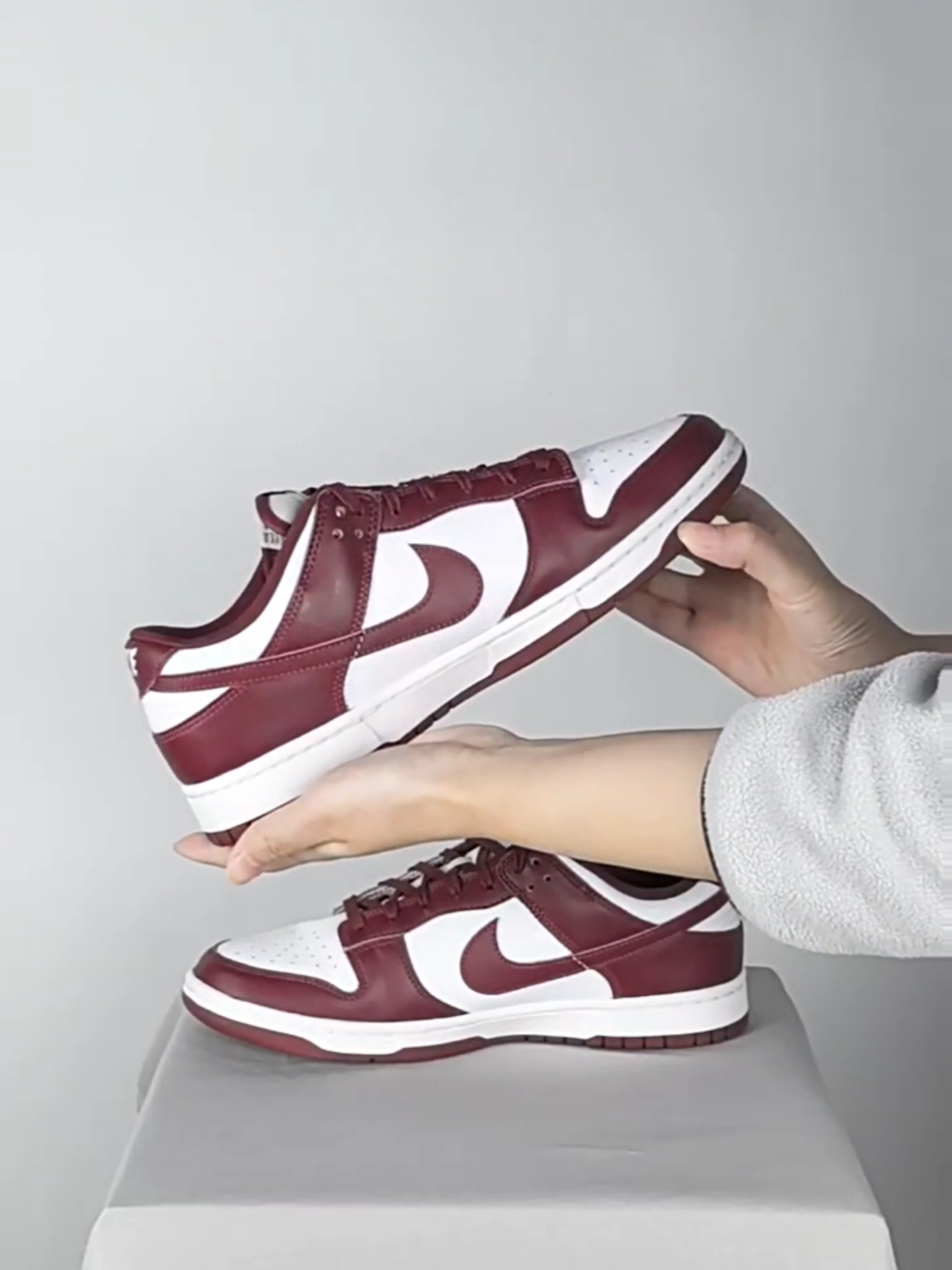 球鞋开箱-团队红Dunk Low