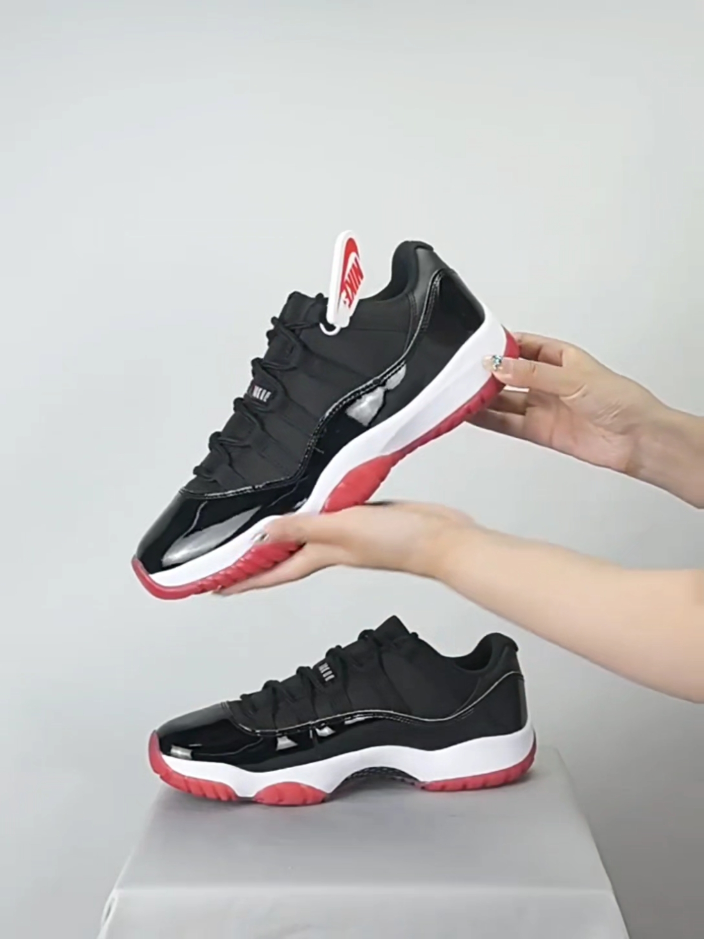 球鞋分享-黑红AJ11 Low