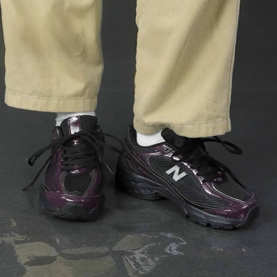 复古黑紫NB 509休闲鞋 尊嘟“绝绝”紫💜～