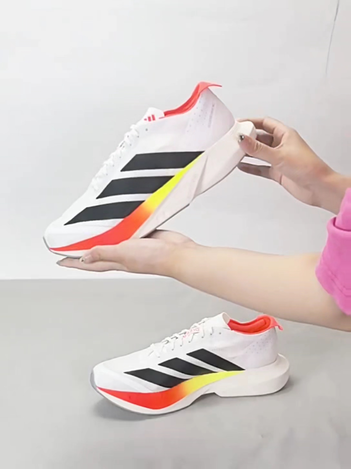 球鞋开箱-白红DRIVE RC