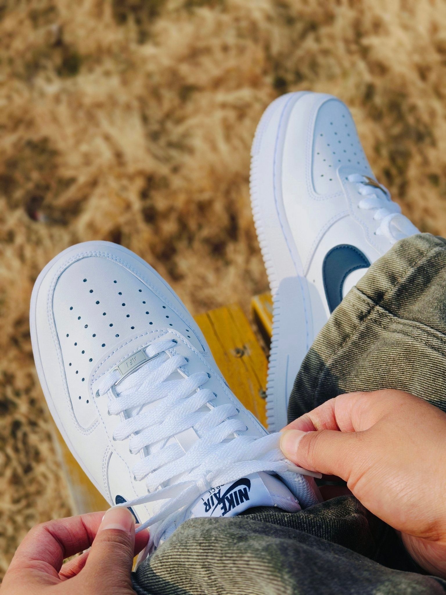 Nike Air Force 1白蓝：上脚才知道的舒适与遗憾