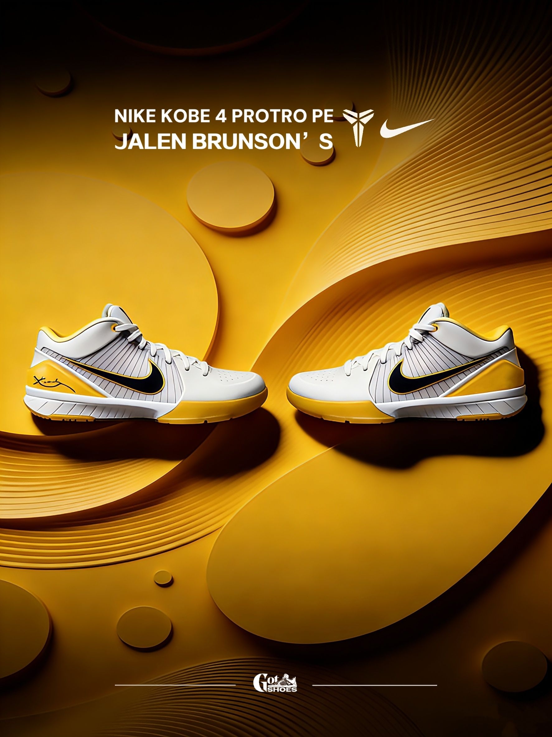 布伦森上脚全新PE配色科比4