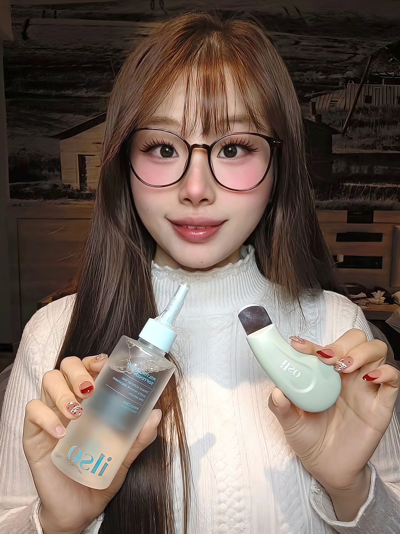 跟风韩女同款黑头水？！真的没翻车～