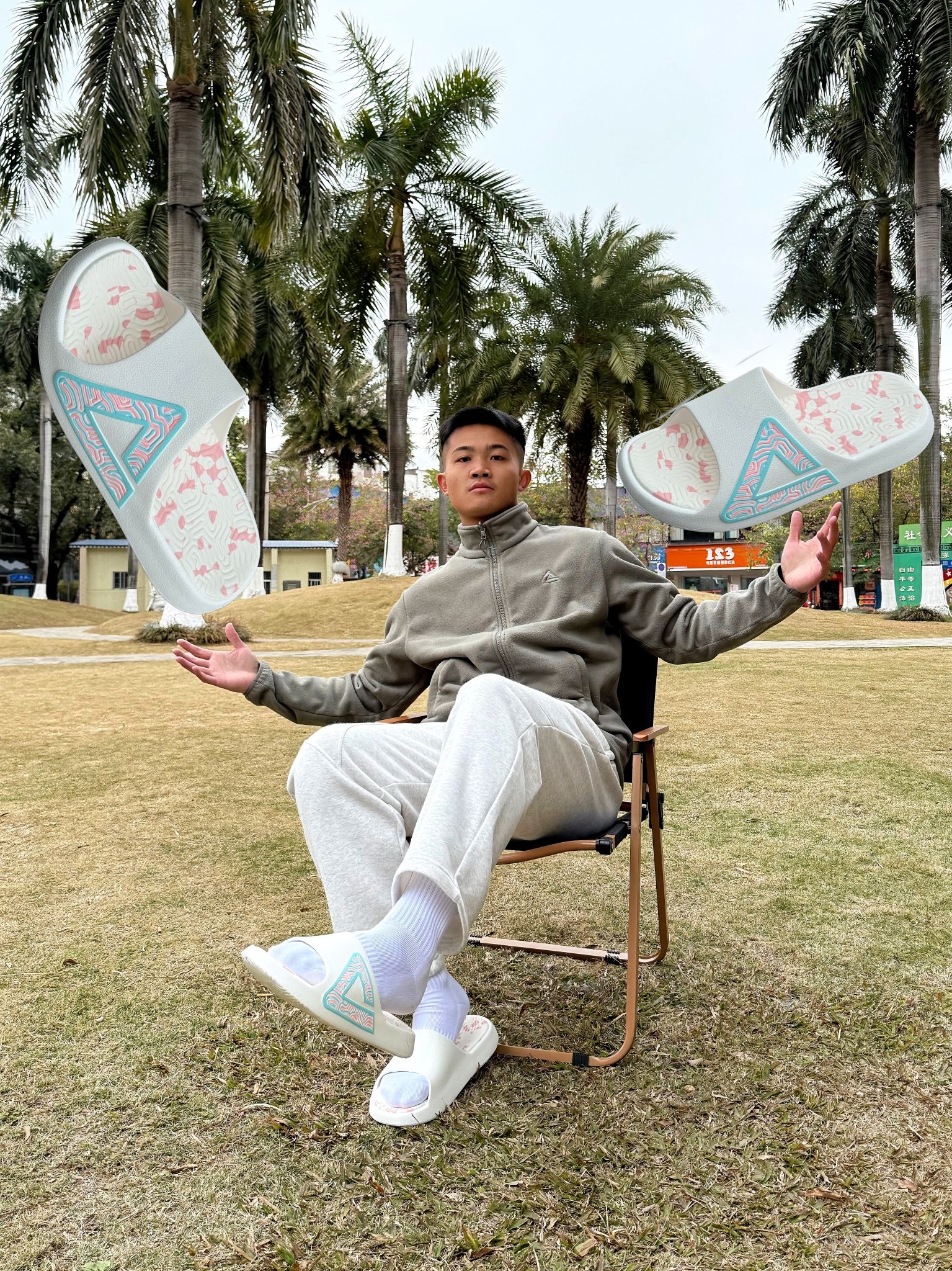 匹克态极拖鞋太好穿