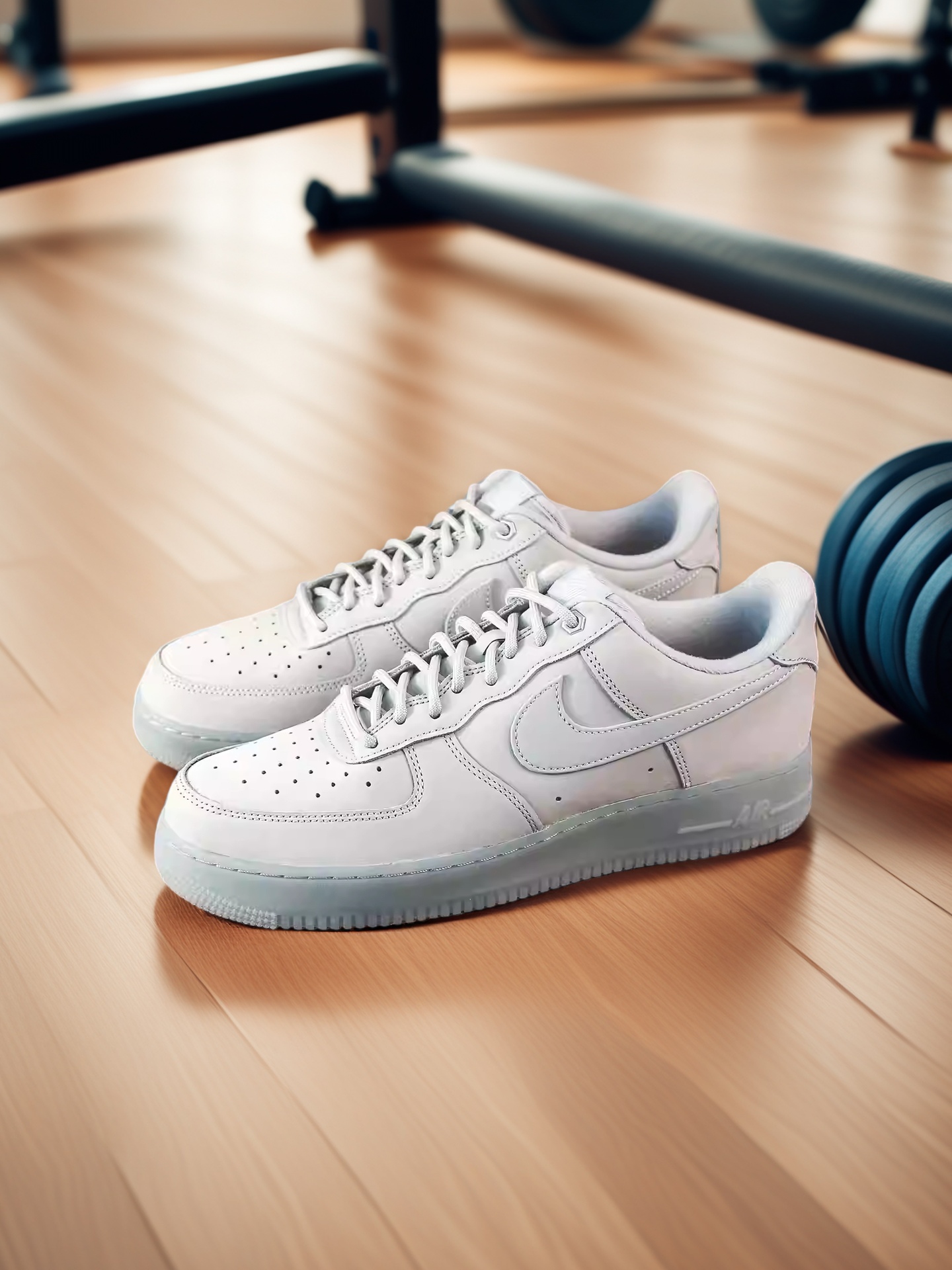 球鞋分享-磨砂灰Air Force 1