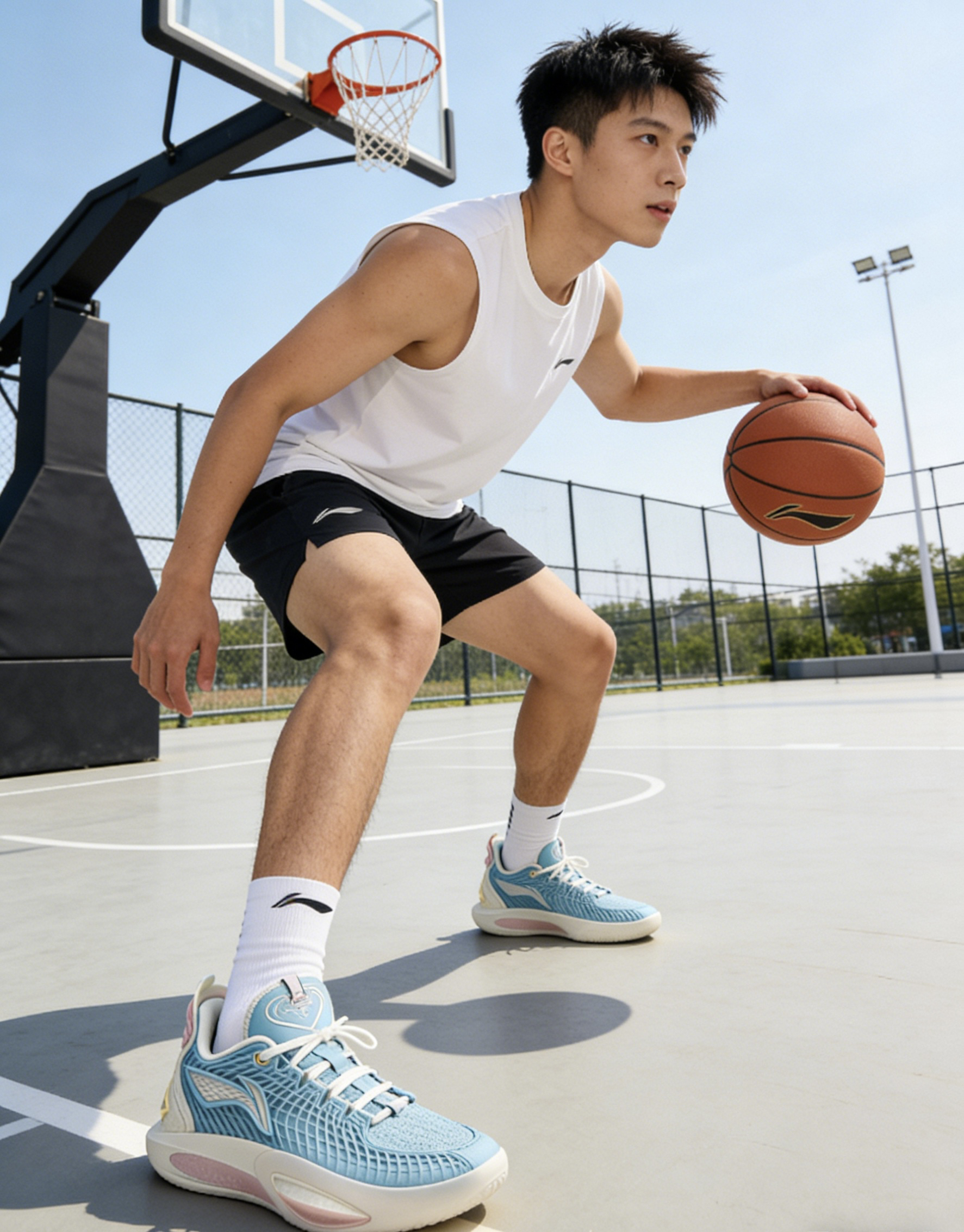 Li-Ning JB3「冰淇淋」｜甜酷破界，球场轻启新章
