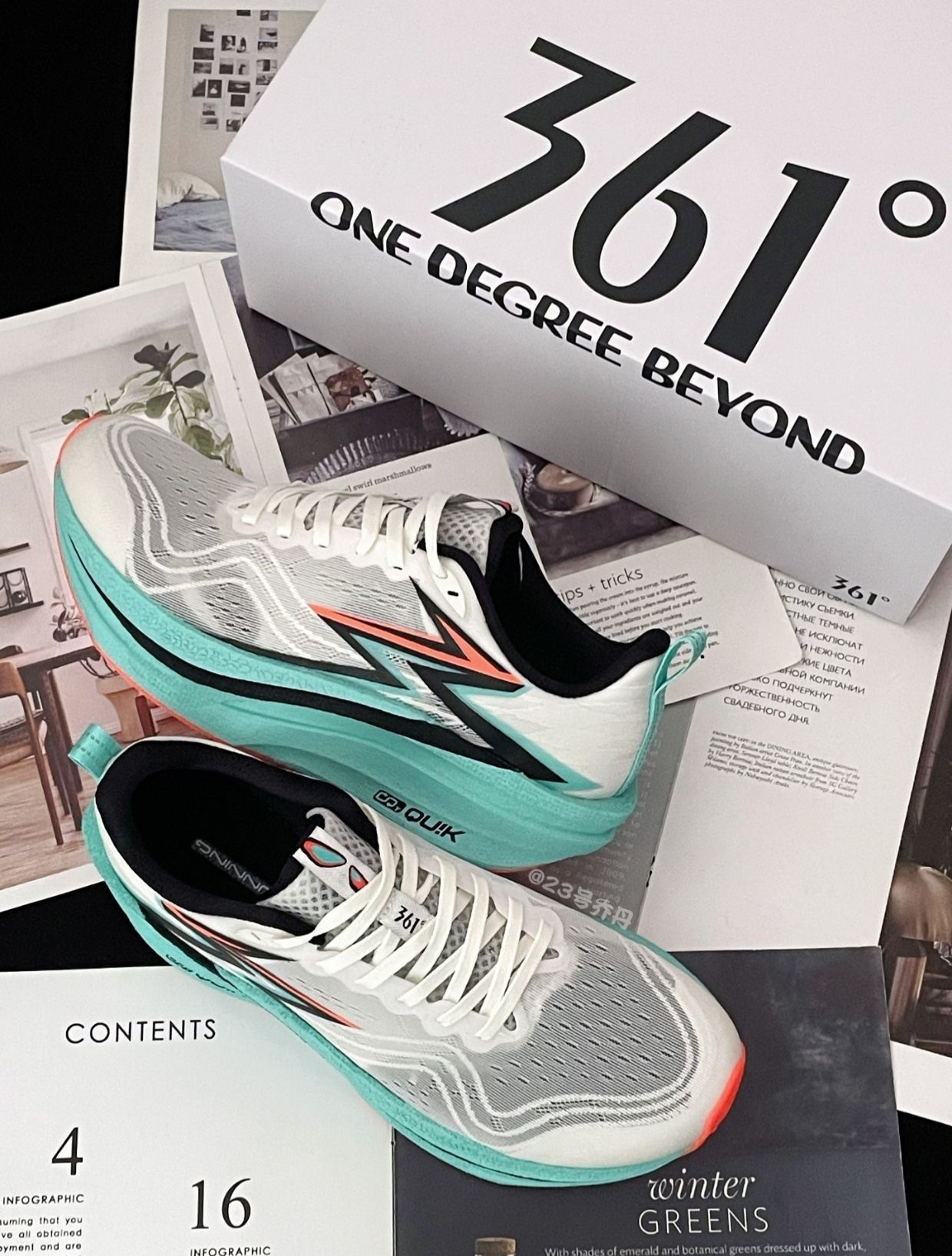 🔥窝趣～这双飞燃4MIX『极光』也泰帅了叭😻‼️