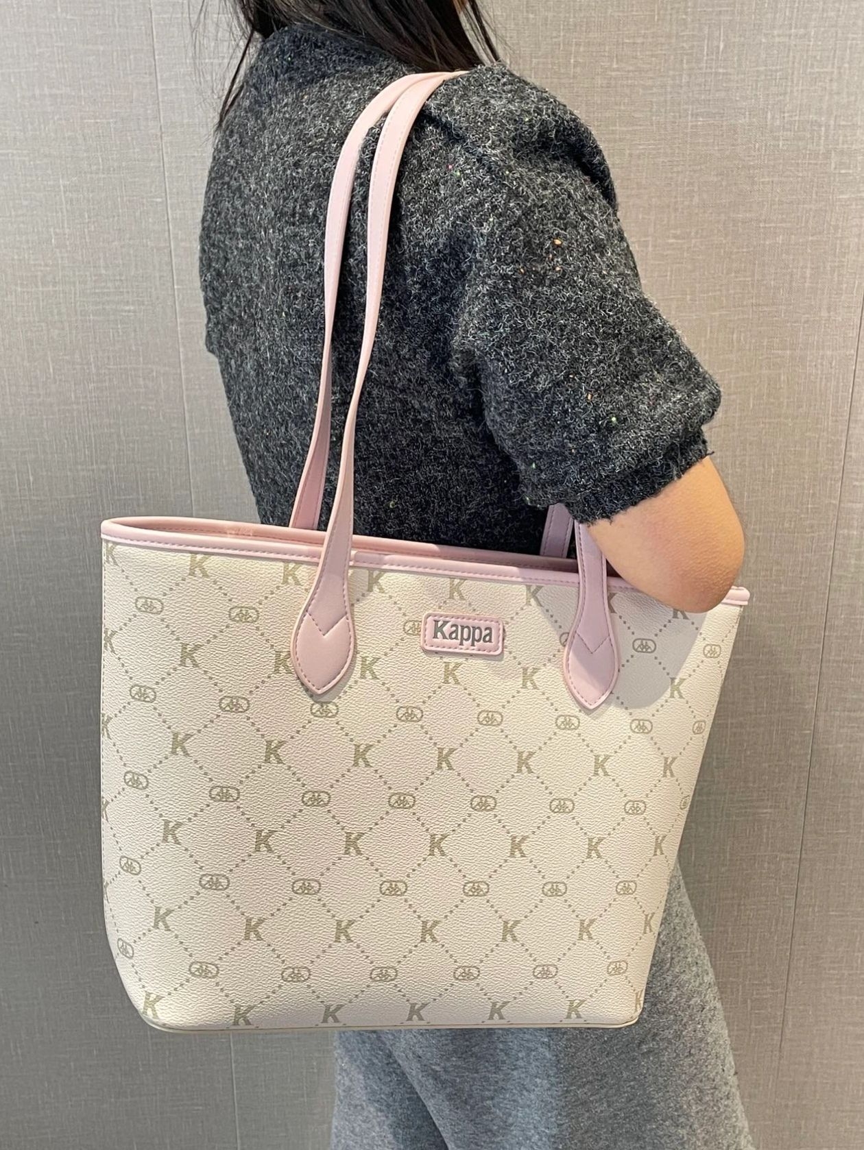 甜妹必备 春夏冰川粉kappa包包👛