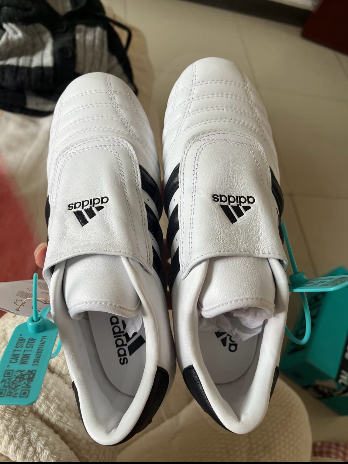 你有这么权威的鞋进入我家