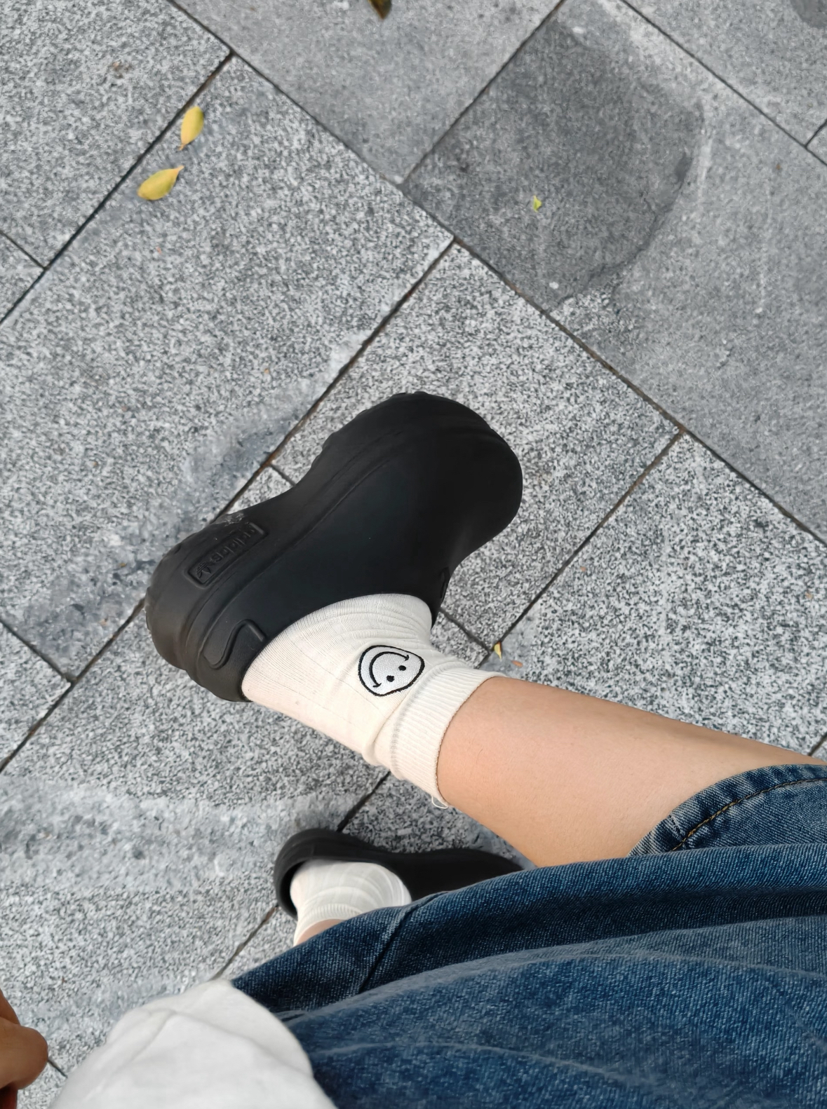 心心念念的厨师鞋买到手了