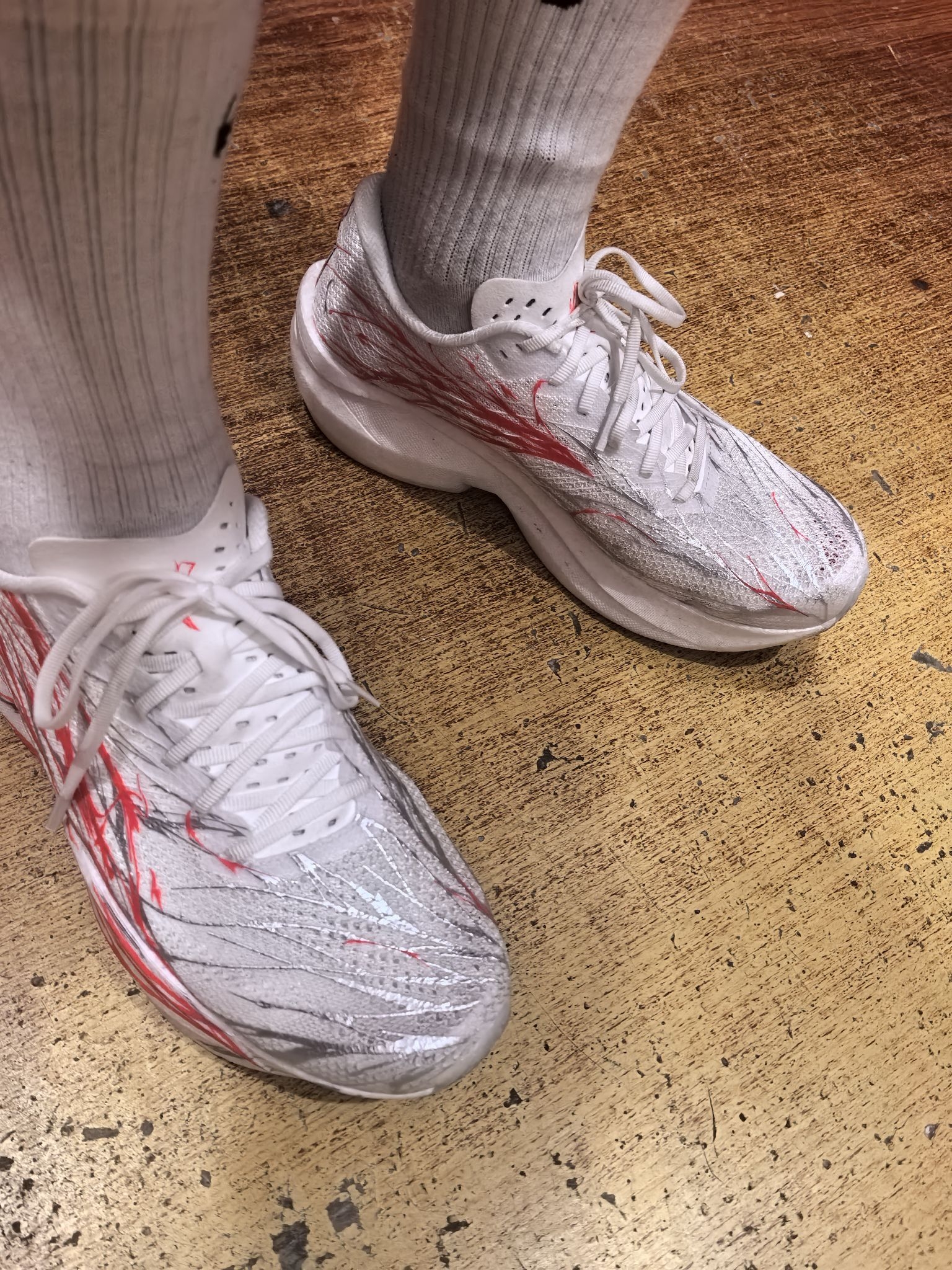 上脚就是舒服！而且颜值真的高！👟球鞋名称