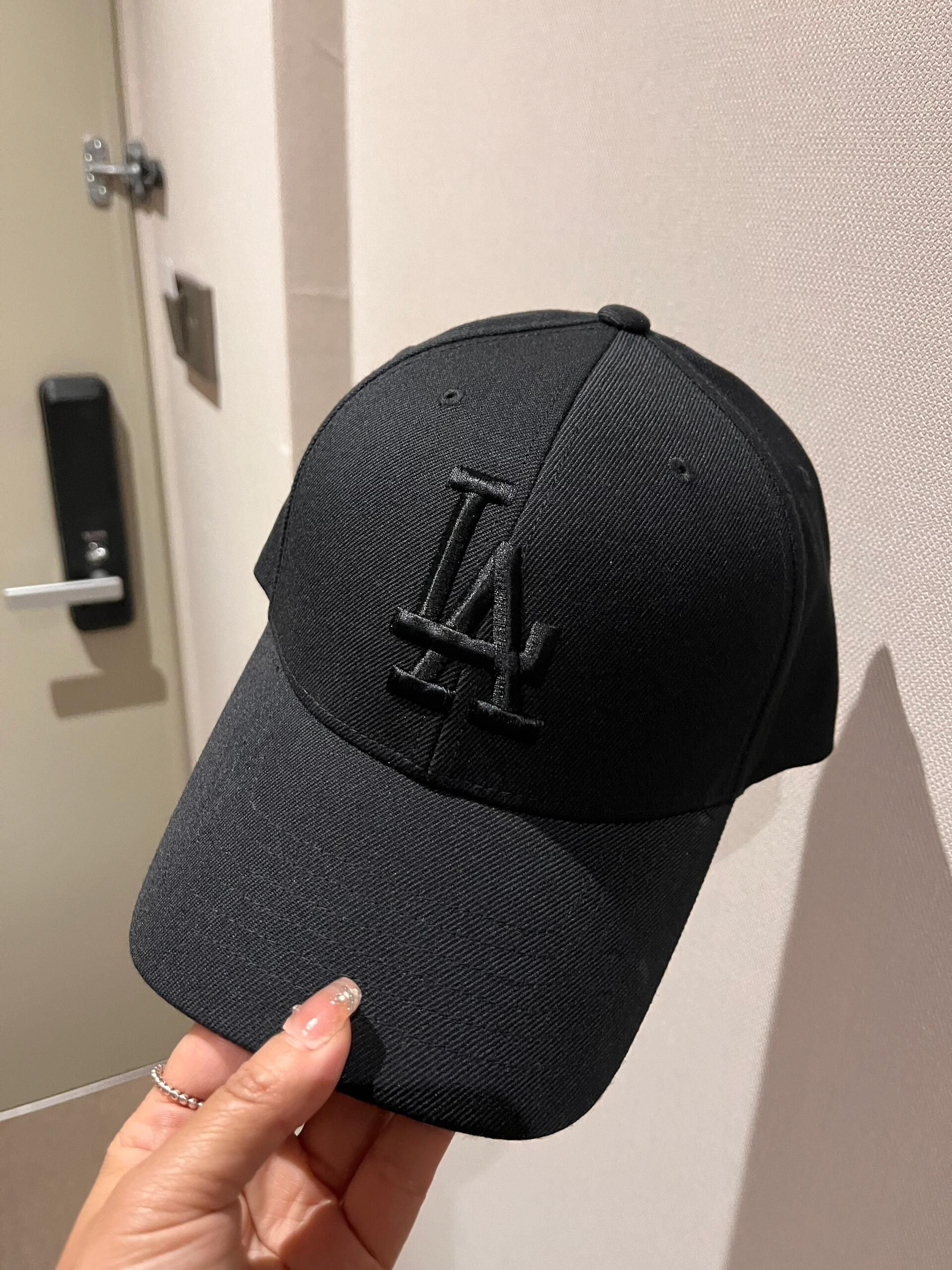 🇰🇷NEW ERA LA黑色棒球帽