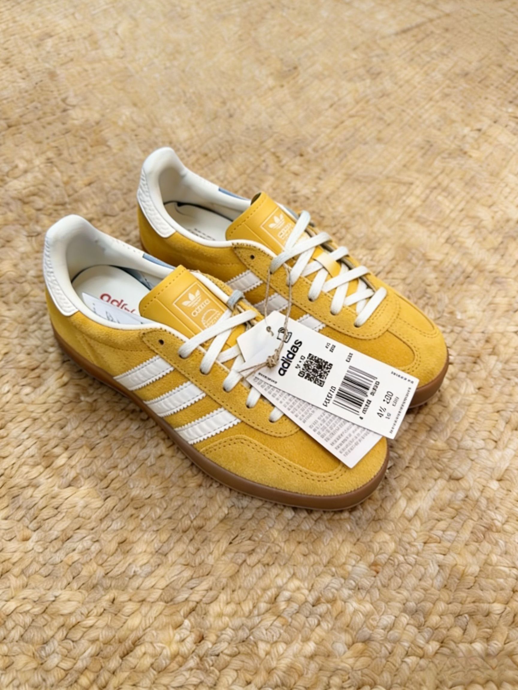 ☀️ 救命！这双姜黄Gazelle也太显白了吧！