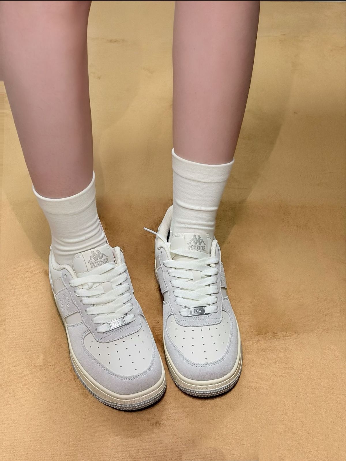 ❤️Kappa白灰板鞋｜夏日百元级清爽宝藏鞋款
