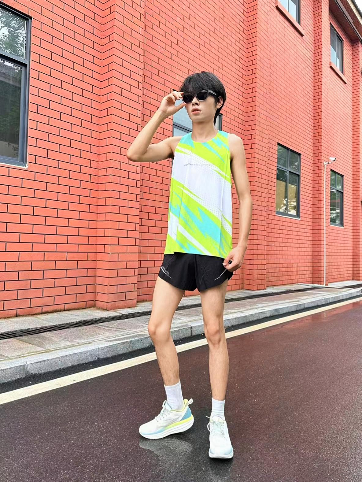 清爽的夏日运动时刻/走跑步🏃🏻‍♂️嘛？