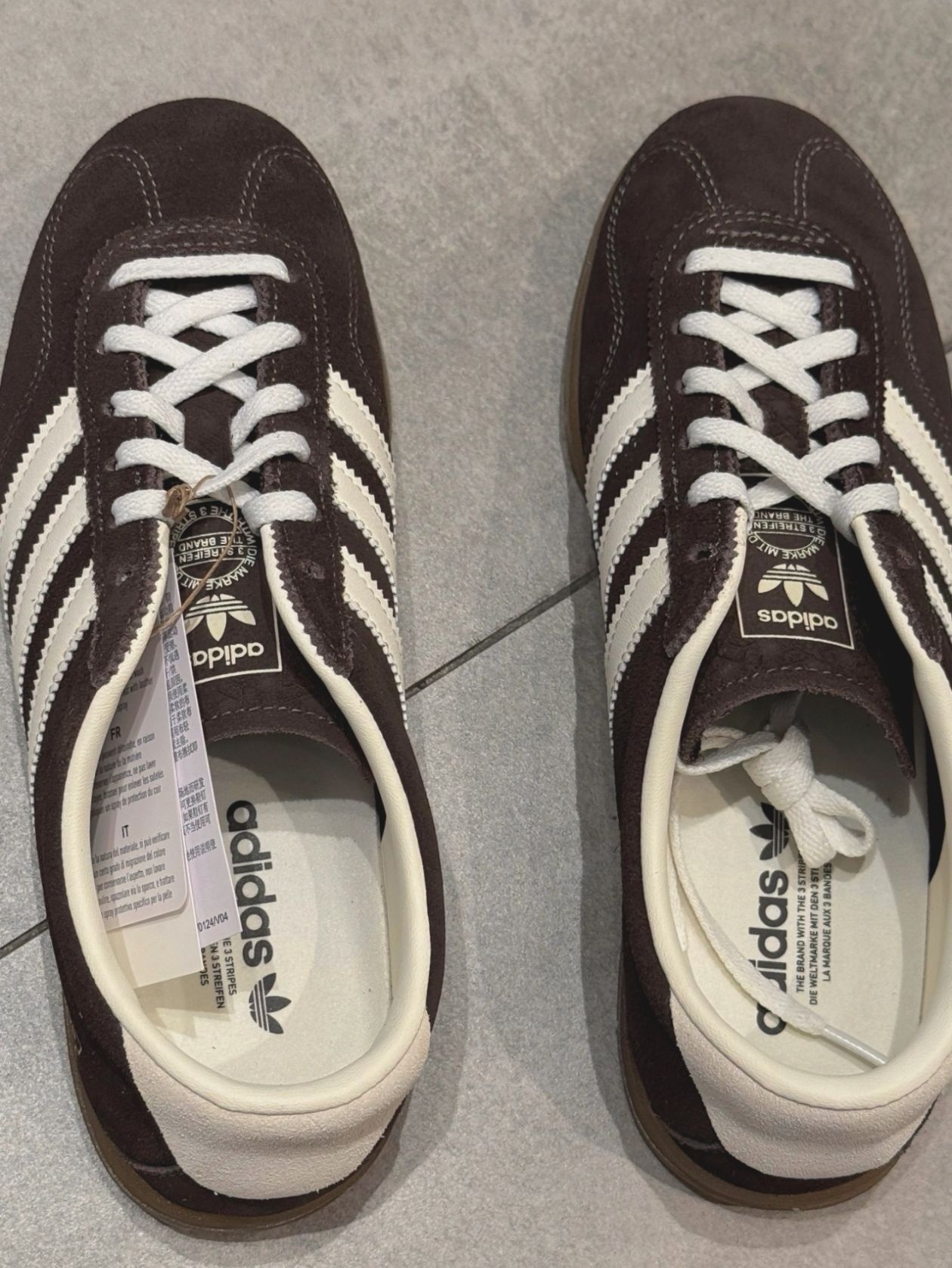 adidas Gazelle 深棕米白德训鞋🤎🤍
